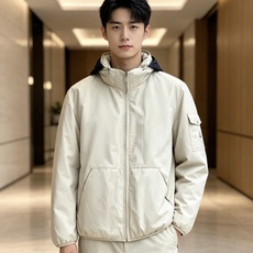 MONCLER|盟可睐 蒙口2026秋冬连帽羽绒服, 全套原版定制五金,拉链、袖标细节还原到位 防风抗皱功能性面料,撞色 MONCLER|盟可睐 蒙口2026秋冬连帽羽绒服, 全套原版定制五金,拉链、袖标细节还原到位 防风抗皱功能性面料,撞色