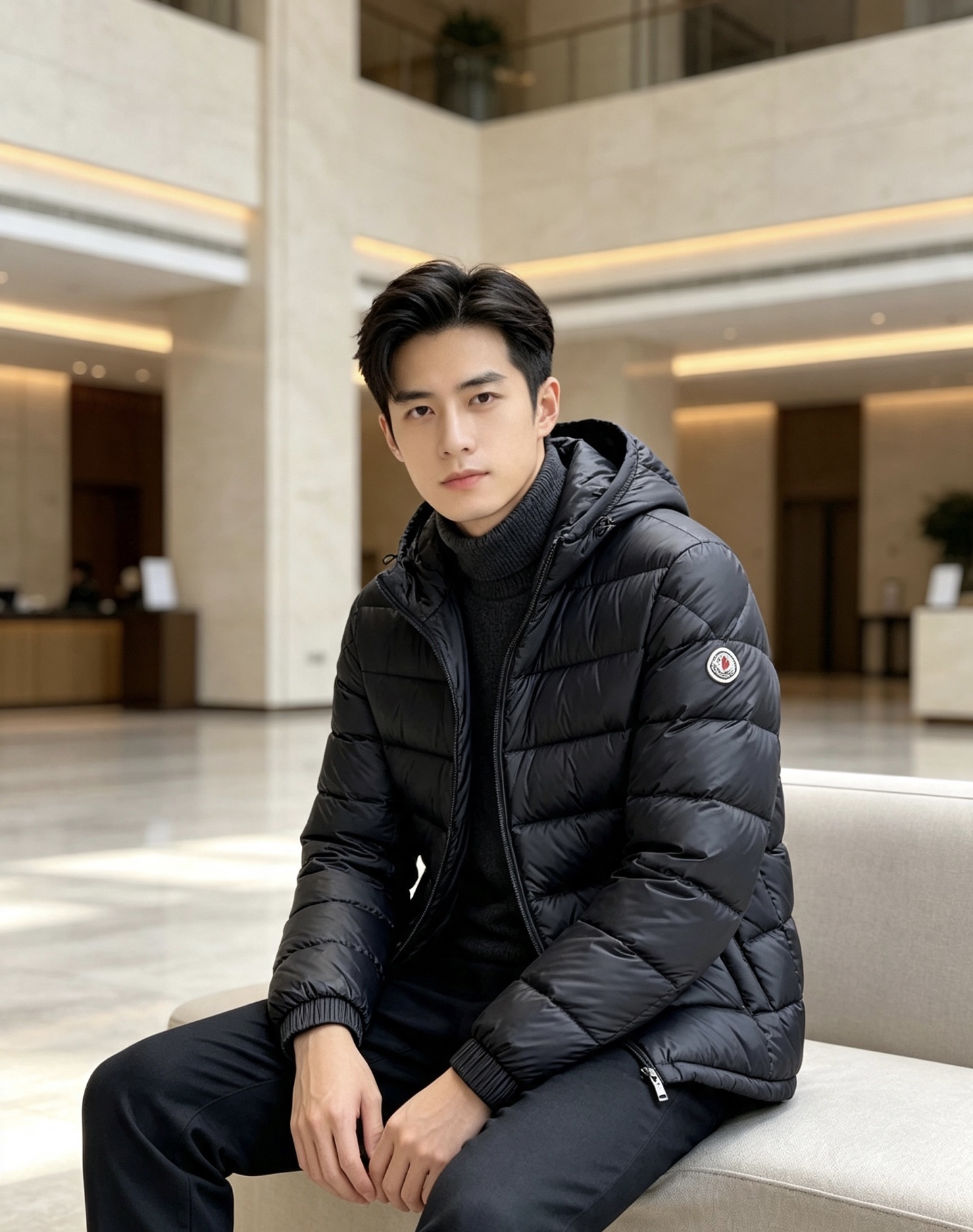 MONCLER｜盟可睐 蒙口2026秋冬轻薄连帽羽绒服，90新国标白鸭绒 全套原版五金拉链，袖标细节精准还原 高品质羽绒