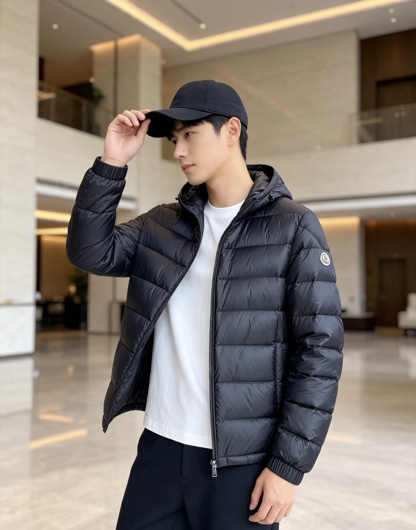 MONCLER｜盟可睐 蒙口2026秋冬轻薄连帽羽绒服，90新国标白鸭绒 全套原版五金拉链，袖标细节精准还原 高品质羽绒