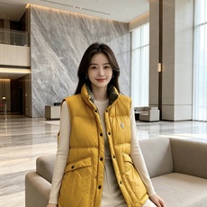 Moncler|盟可睐 2026秋冬新款蒙口 90新国标白鸭绒填充 原版五金配件,纽扣刺绣细节高度还原 立领羽绒马甲,双 Moncler|盟可睐 2026秋冬新款蒙口 90新国标白鸭绒填充 原版五金配件,纽扣刺绣细节高度还原 立领羽绒马甲,双