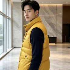 Moncler|盟可睐 2026秋冬新款蒙口 90新国标白鸭绒填充 原版五金配件,纽扣刺绣细节高度还原 立领羽绒马甲,双 Moncler|盟可睐 2026秋冬新款蒙口 90新国标白鸭绒填充 原版五金配件,纽扣刺绣细节高度还原 立领羽绒马甲,双