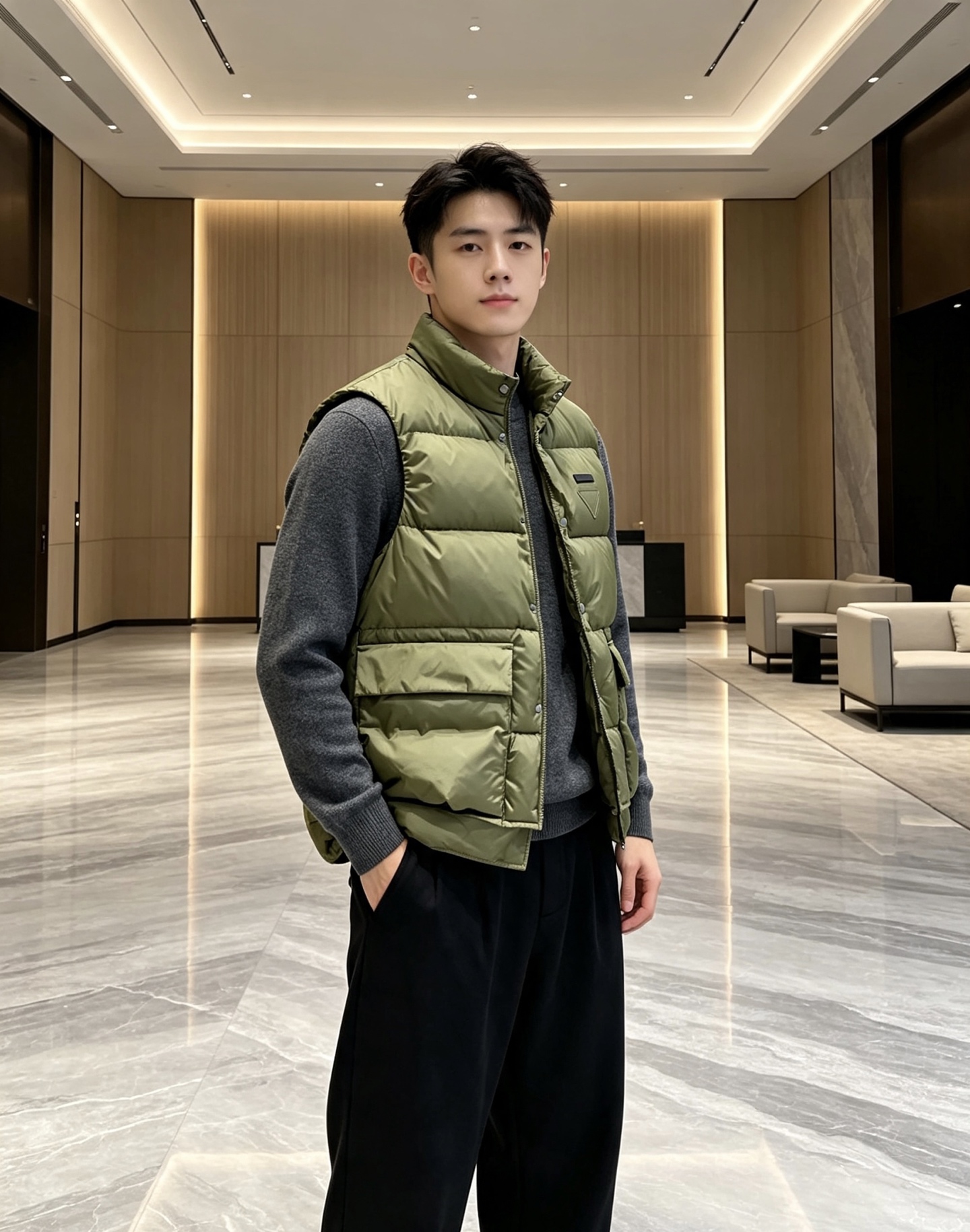 Prada 普拉达2026秋冬专柜同步新品发布,最新工装羽绒马甲出货,原版购入,无论面料及辅料,全部做到了1:1完美复刻 Prada 普拉达2026秋冬专柜同步新品发布,最新工装羽绒马甲出货,原版购入,无论面料及辅料,全部做到了1:1完美复刻