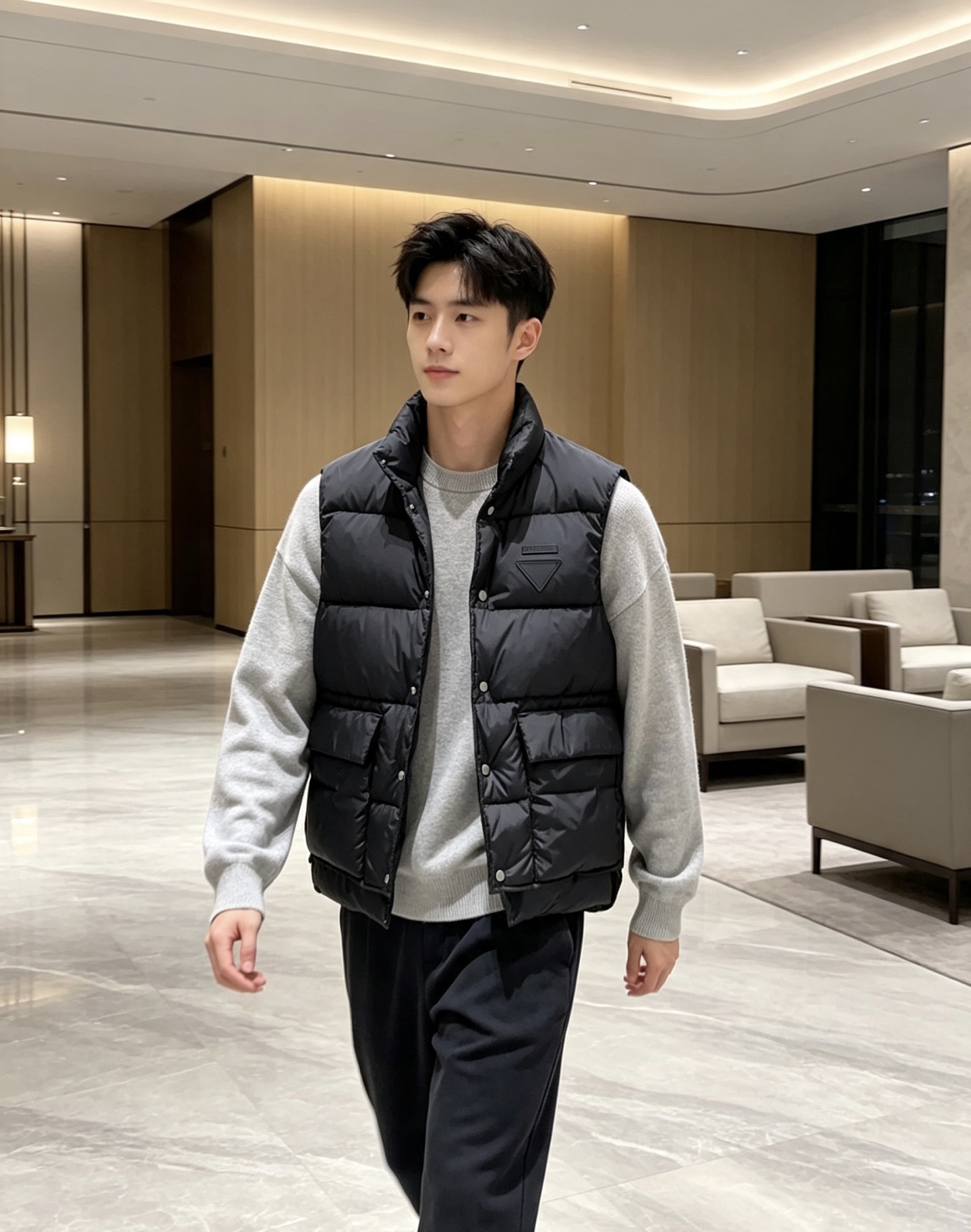 Prada 普拉达2026秋冬专柜同步新品发布,最新工装羽绒马甲出货,原版购入,无论面料及辅料,全部做到了1:1完美复刻 Prada 普拉达2026秋冬专柜同步新品发布,最新工装羽绒马甲出货,原版购入,无论面料及辅料,全部做到了1:1完美复刻