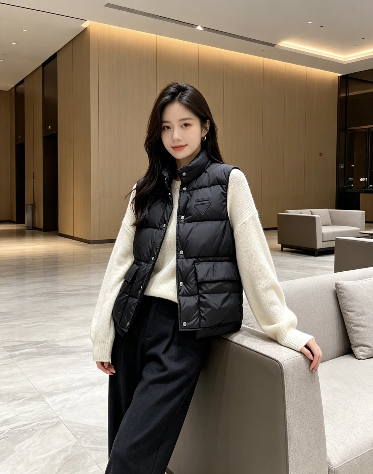 Prada 普拉达2026秋冬专柜同步新品发布,最新工装羽绒马甲出货,原版购入,无论面料及辅料,全部做到了1:1完美复刻 Prada 普拉达2026秋冬专柜同步新品发布,最新工装羽绒马甲出货,原版购入,无论面料及辅料,全部做到了1:1完美复刻