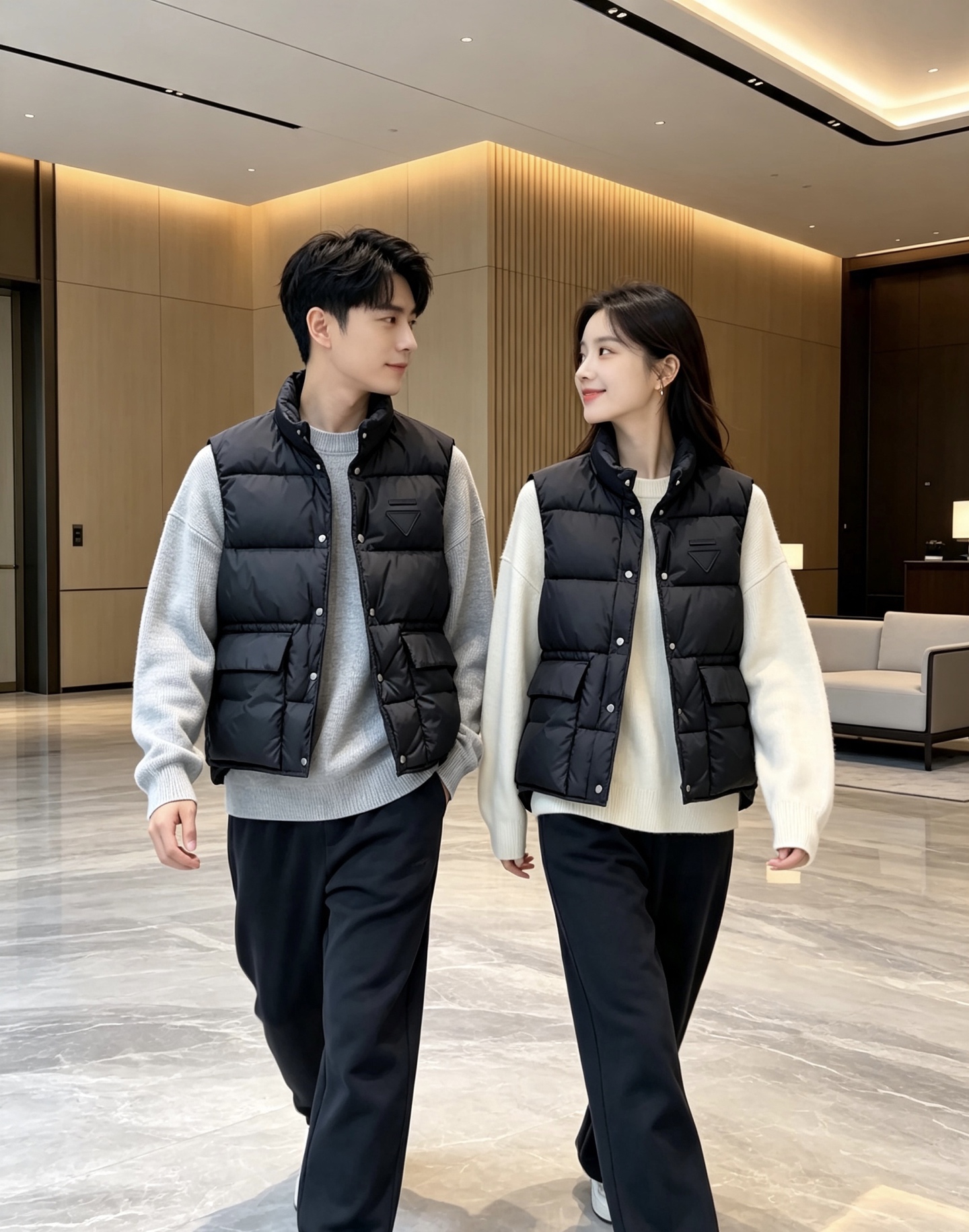 Prada 普拉达2026秋冬专柜同步新品发布,最新工装羽绒马甲出货,原版购入,无论面料及辅料,全部做到了1:1完美复刻 Prada 普拉达2026秋冬专柜同步新品发布,最新工装羽绒马甲出货,原版购入,无论面料及辅料,全部做到了1:1完美复刻