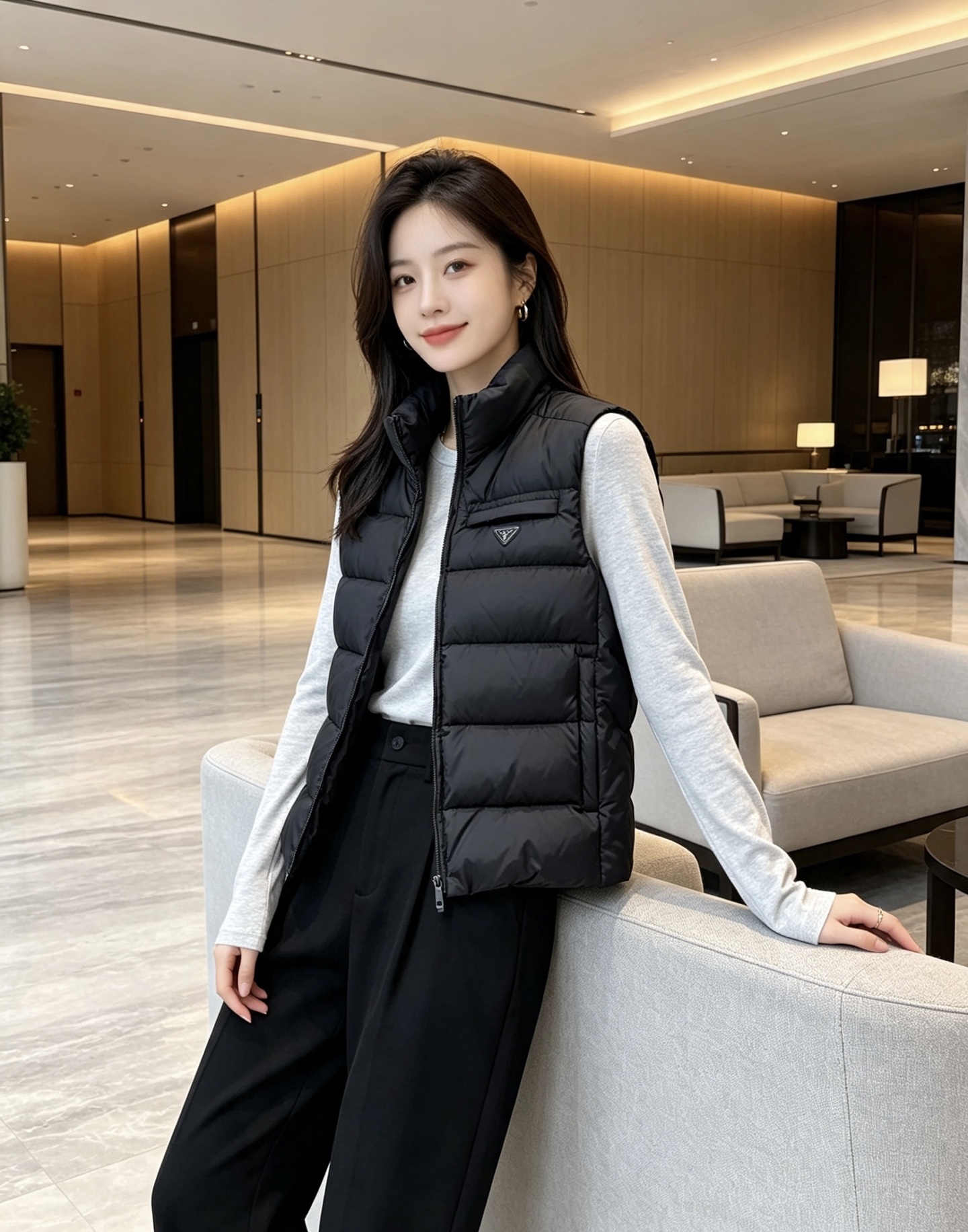 Prada 普拉达2026秋冬专柜同步新品发布,最新款羽绒马甲出货,全部原版购入,今年最新色,无论面料和辅料,真正做到了 Prada 普拉达2026秋冬专柜同步新品发布,最新款羽绒马甲出货,全部原版购入,今年最新色,无论面料和辅料,真正做到了