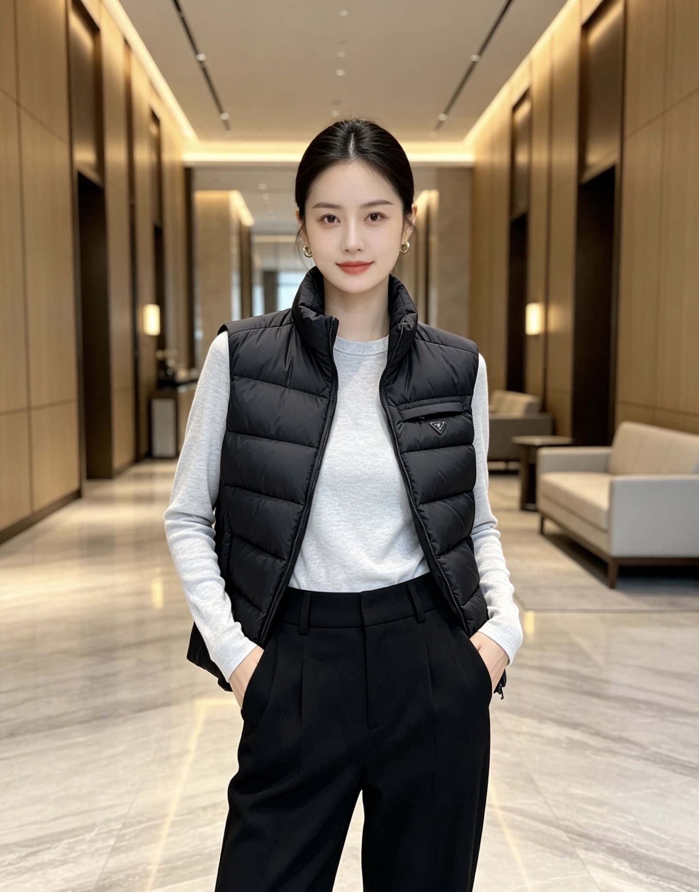 Prada 普拉达2026秋冬专柜同步新品发布,最新款羽绒马甲出货,全部原版购入,今年最新色,无论面料和辅料,真正做到了 Prada 普拉达2026秋冬专柜同步新品发布,最新款羽绒马甲出货,全部原版购入,今年最新色,无论面料和辅料,真正做到了