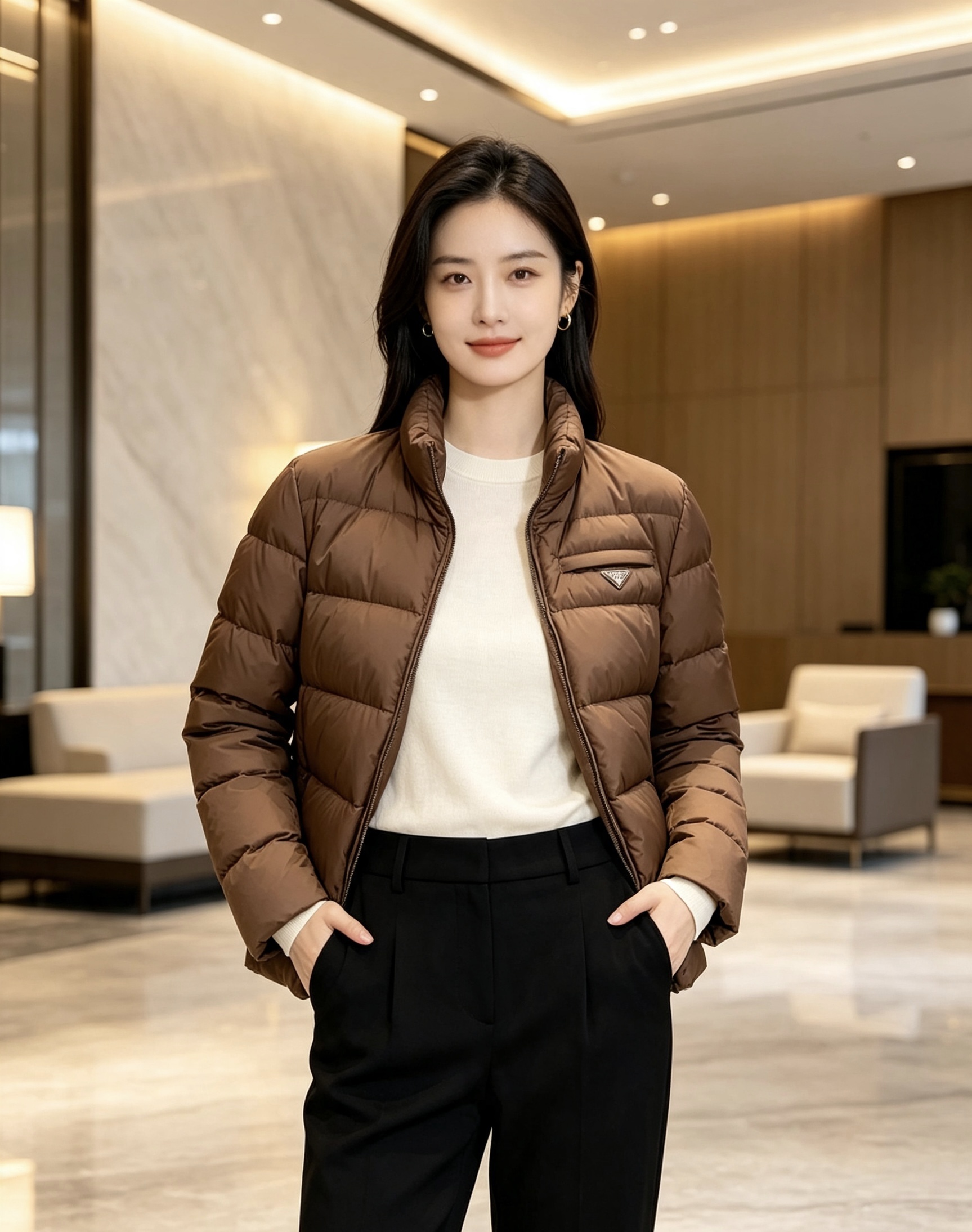 Prada 普拉达2026秋冬专柜同步新品发布，最新款羽绒服出货，全部原版购入，今年最新色，无论面料和辅料，真正做到了1