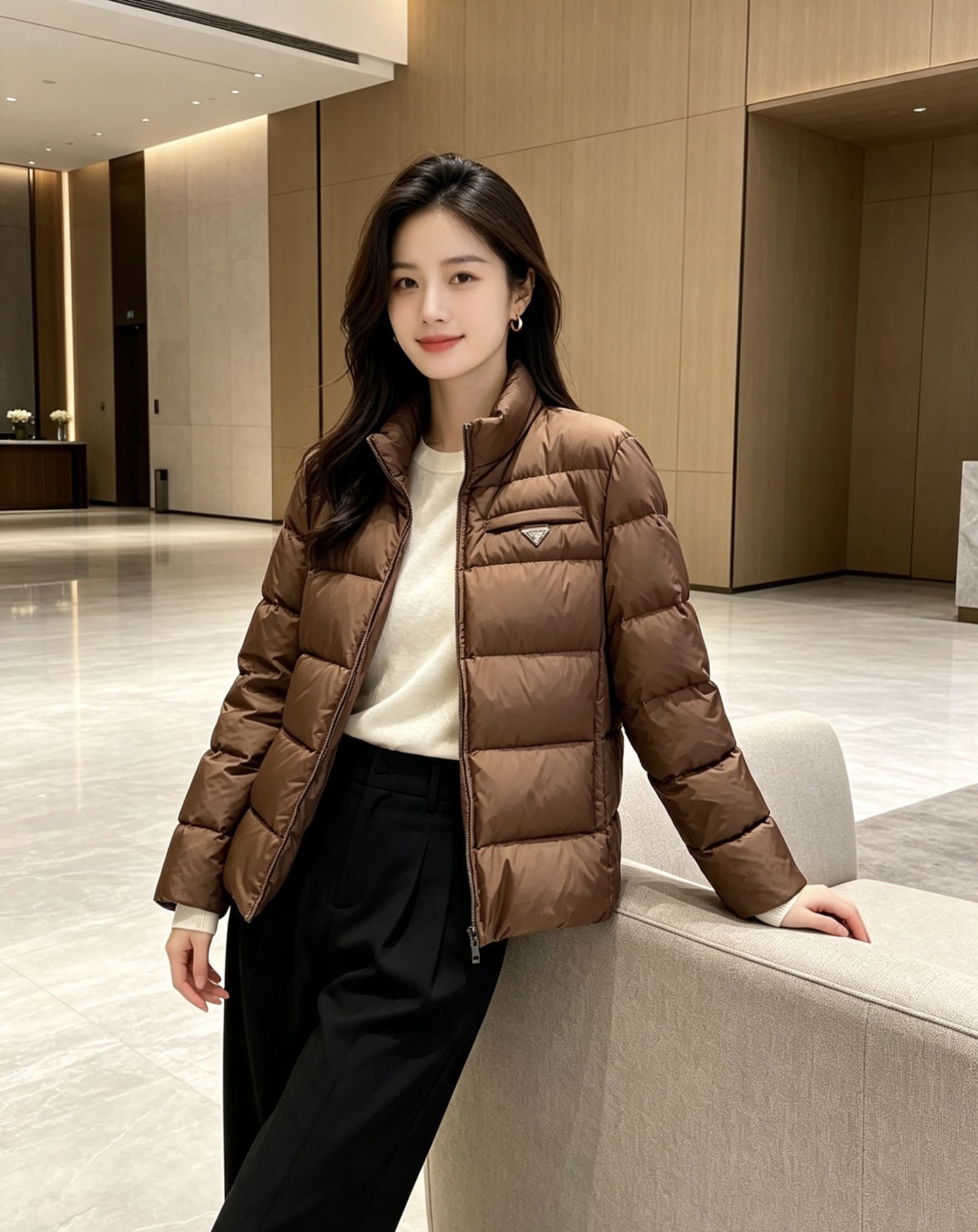 Prada 普拉达2026秋冬专柜同步新品发布，最新款羽绒服出货，全部原版购入，今年最新色，无论面料和辅料，真正做到了1