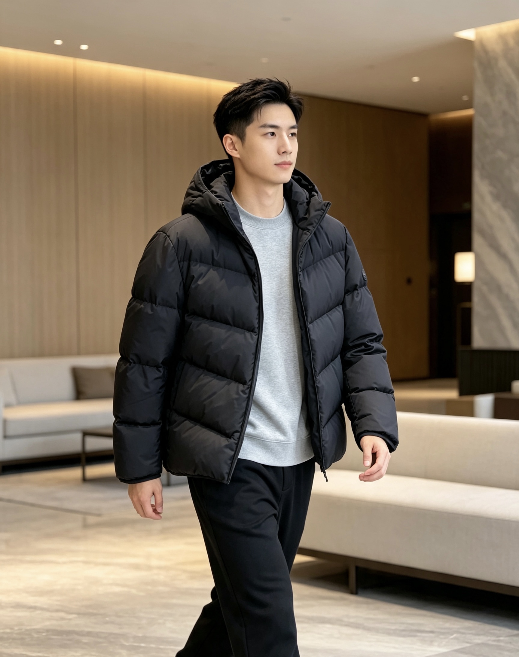 Moncler Forez蒙口2026男士连帽短款羽绒夹克外套.(连帽可脱卸.可变立领夹克)特级鹅绒填充,原厂替换面料➕ Moncler Forez蒙口2026男士连帽短款羽绒夹克外套.(连帽可脱卸.可变立领夹克)特级鹅绒填充,原厂替换面料➕