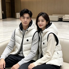 Moncler Valmasque蒙口男士可拆卸兜帽羽绒马甲.原版购入开发.特级鹅绒填充➕原厂替换面料➕原厂配套五金. Moncler Valmasque蒙口男士可拆卸兜帽羽绒马甲.原版购入开发.特级鹅绒填充➕原厂替换面料➕原厂配套五金.