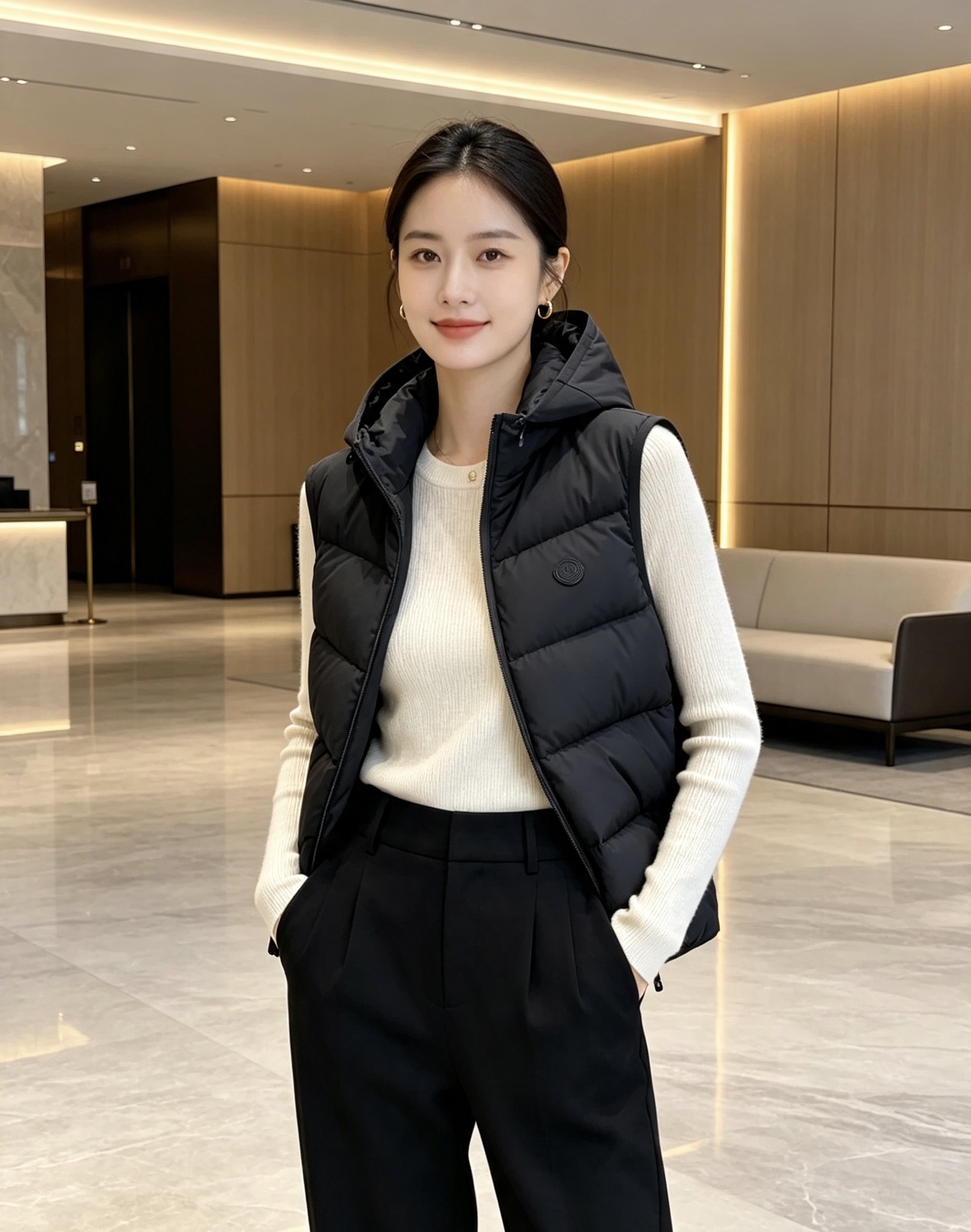Moncler Valmasque蒙口男士可拆卸兜帽羽绒马甲.原版购入开发.特级鹅绒填充➕原厂替换面料➕原厂配套五金. Moncler Valmasque蒙口男士可拆卸兜帽羽绒马甲.原版购入开发.特级鹅绒填充➕原厂替换面料➕原厂配套五金.