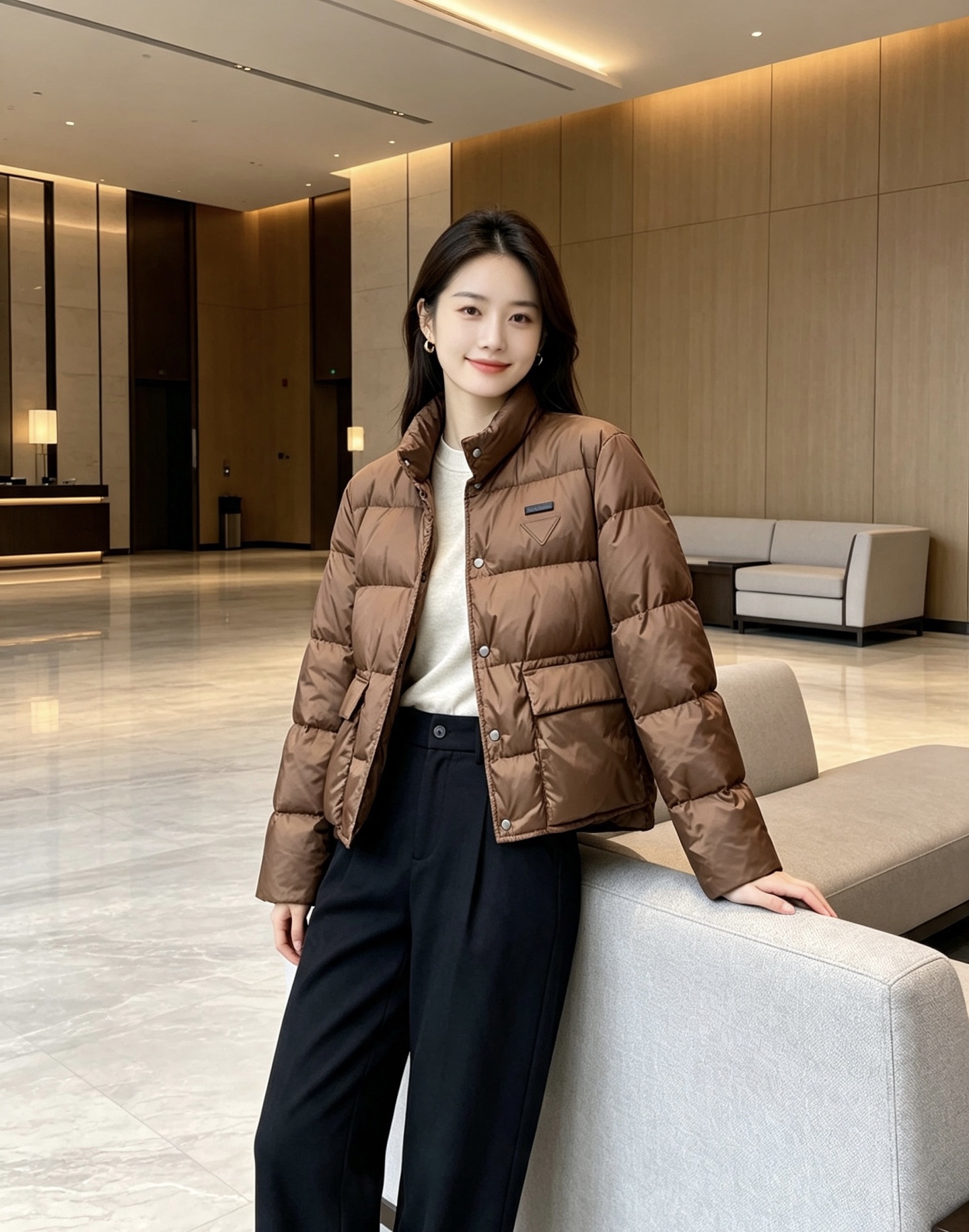 Prada 普拉达2026秋冬专柜同步新品发布，最新款羽绒服出货，全部原版购入，今年最新色，无论面料和辅料，真正做到了1