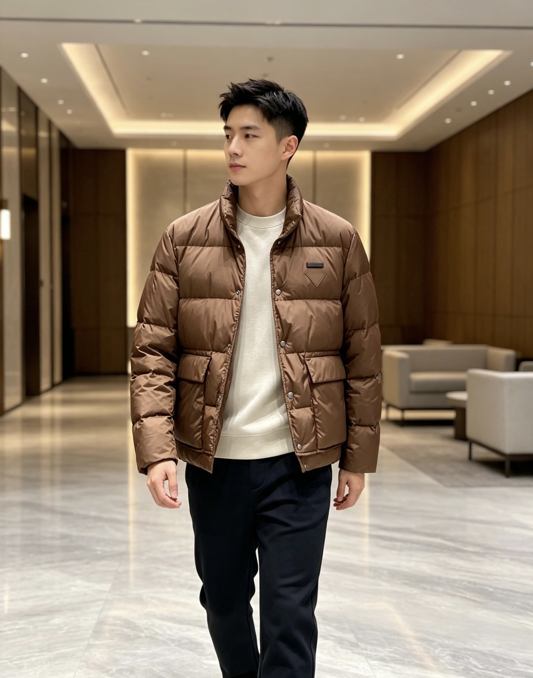 Prada 普拉达2026秋冬专柜同步新品发布，最新款羽绒服出货，全部原版购入，今年最新色，无论面料和辅料，真正做到了1