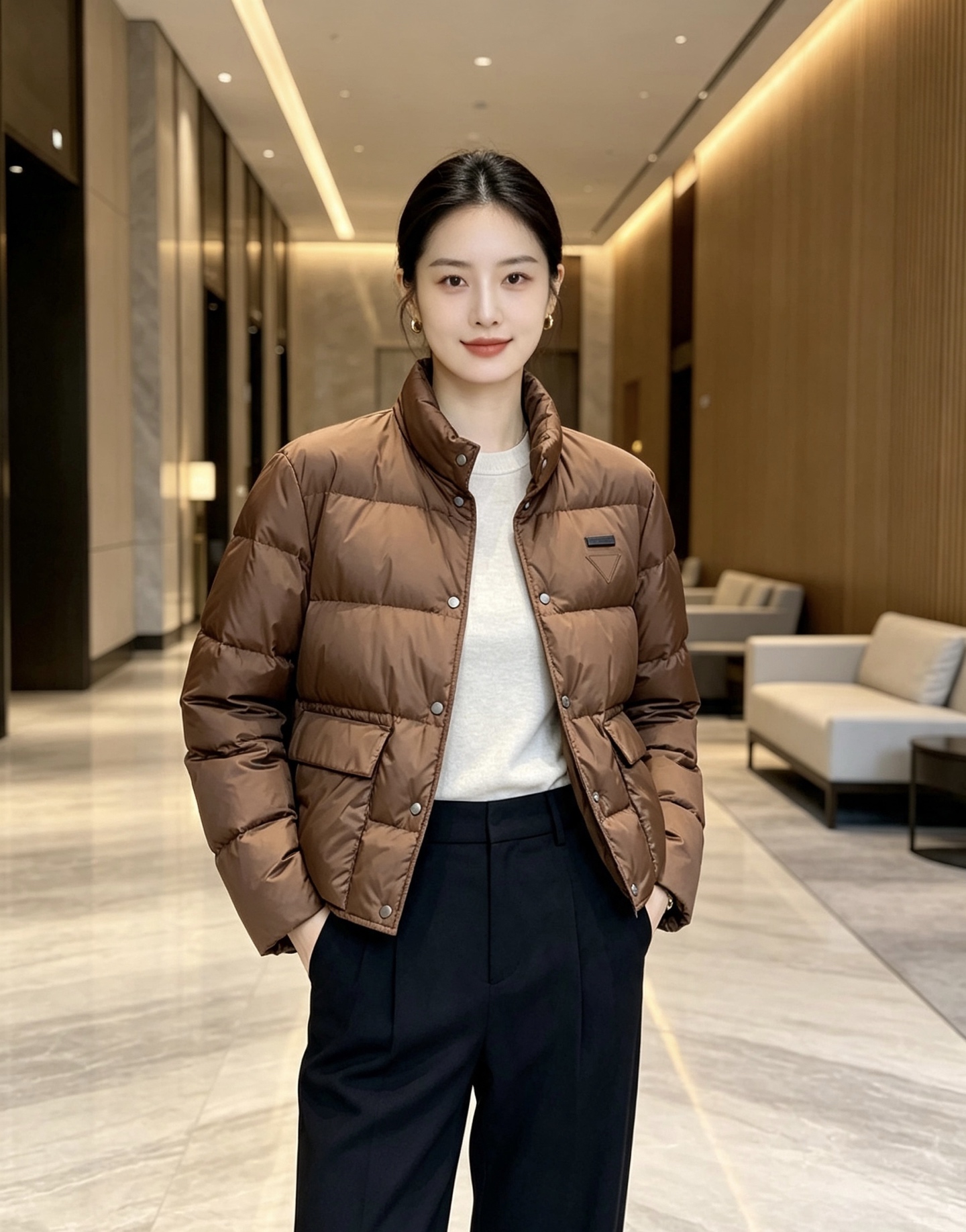 Prada 普拉达2026秋冬专柜同步新品发布，最新款羽绒服出货，全部原版购入，今年最新色，无论面料和辅料，真正做到了1