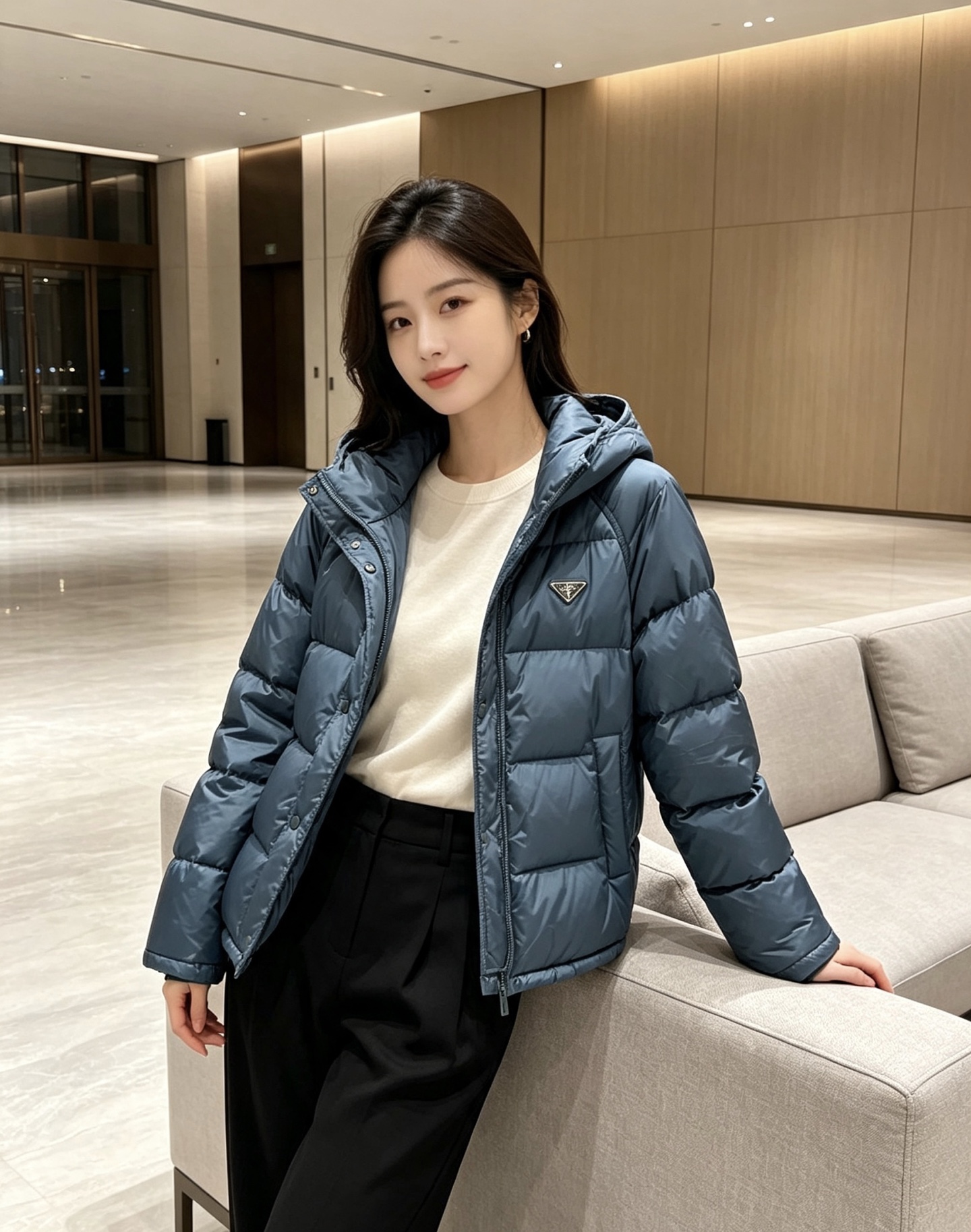 Prada&普拉达FW2026秋冬新款羽绒服。柜子在售款,一件难求。采用定制防风防雨面料,抗皱立挺有型,软糯亲肤,上身舒 Prada&普拉达FW2026秋冬新款羽绒服。柜子在售款,一件难求。采用定制防风防雨面料,抗皱立挺有型,软糯亲肤,上身舒