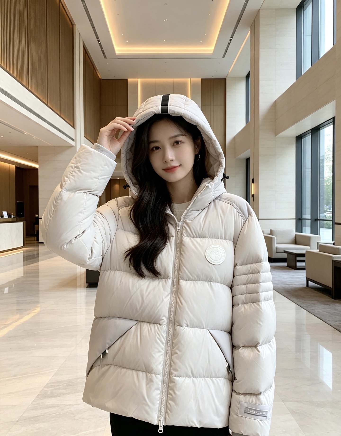 Canada Goose(加拿大鹅) FW2026新款羽绒服。连帽设计，男女同款，时尚感满满。采用定制面料，防风防雨，保