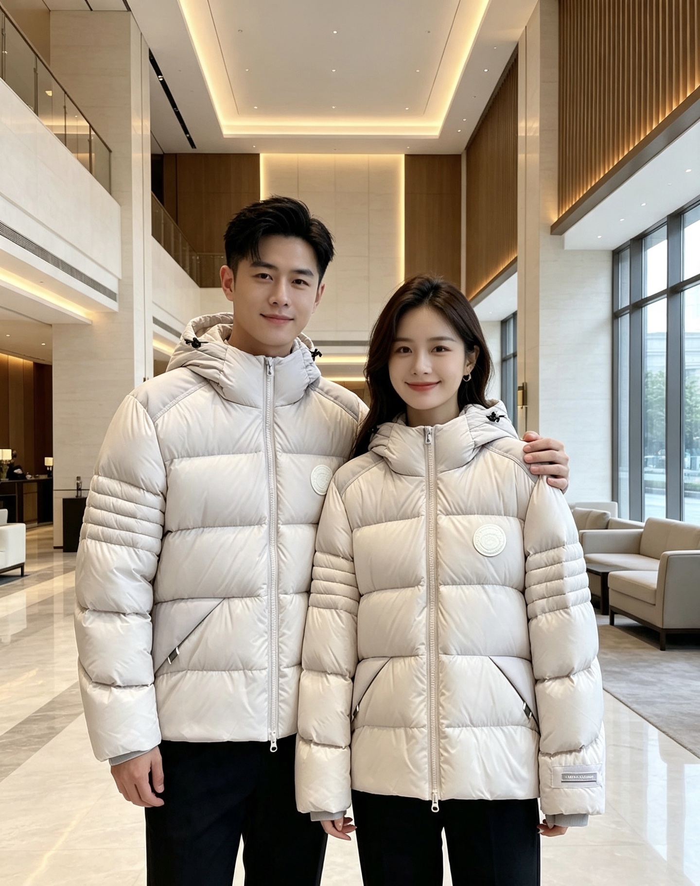 Canada Goose(加拿大鹅) FW2026新款羽绒服。连帽设计，男女同款，时尚感满满。采用定制面料，防风防雨，保