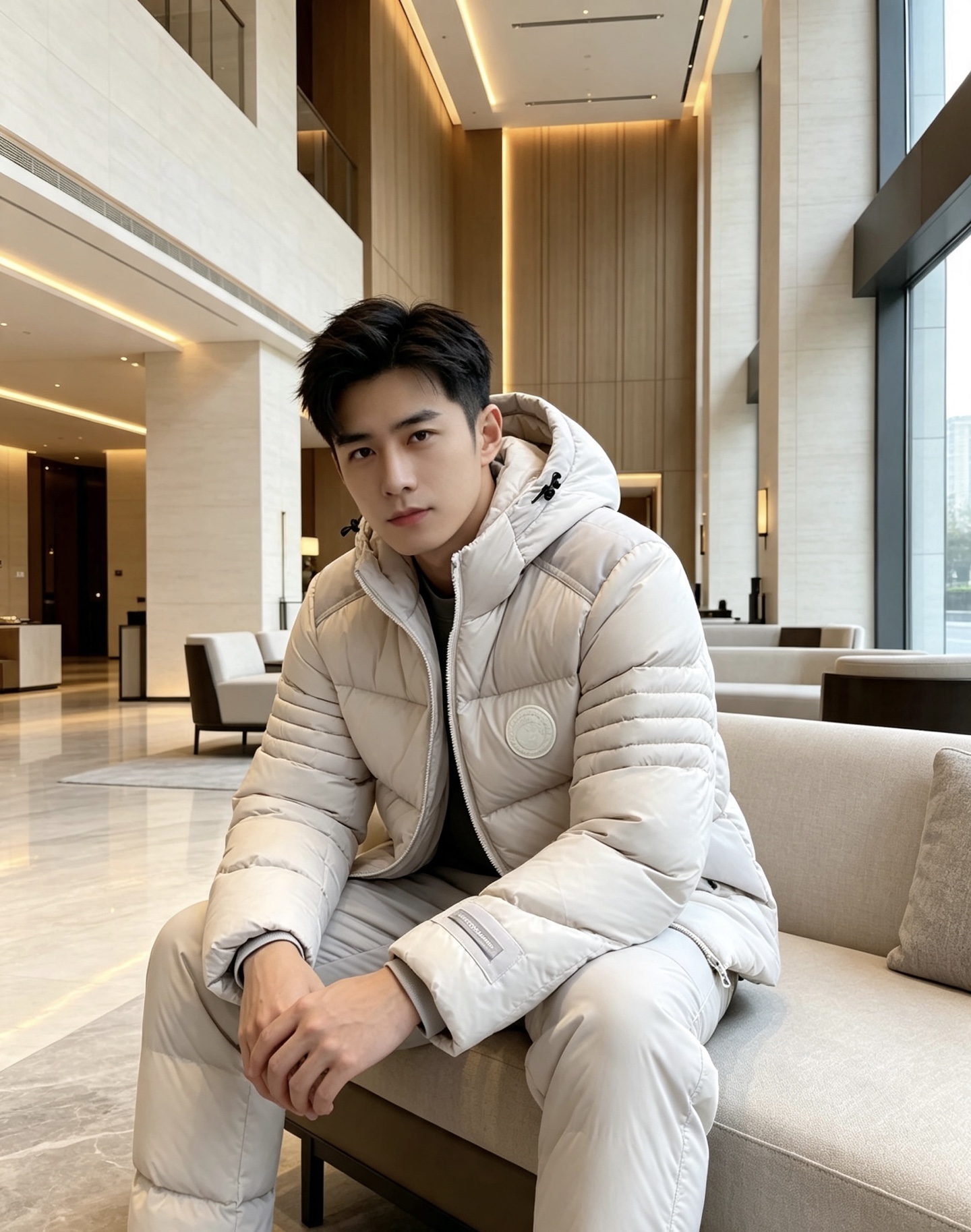 Canada Goose(加拿大鹅) FW2026新款羽绒服。连帽设计，男女同款，时尚感满满。采用定制面料，防风防雨，保