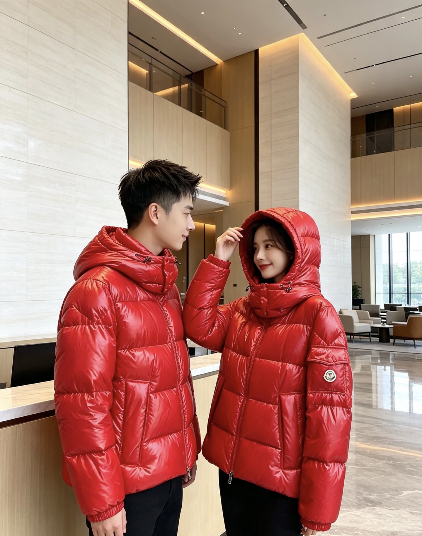 Moncler 蒙口2026秋冬新品发布,蒙口最新款亮光羽绒出货,柜上同步,面料及辅料全部订制,帽子可脱卸,面料涂层有股 Moncler 蒙口2026秋冬新品发布,蒙口最新款亮光羽绒出货,柜上同步,面料及辅料全部订制,帽子可脱卸,面料涂层有股