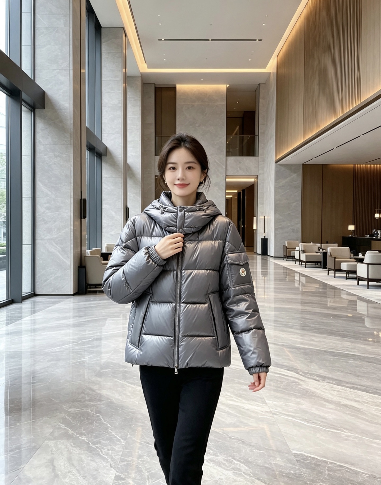 Moncler 蒙口2026秋冬新品发布,蒙口最新款亮光羽绒出货,柜上同步,面料及辅料全部订制,帽子可脱卸,面料涂层有股 Moncler 蒙口2026秋冬新品发布,蒙口最新款亮光羽绒出货,柜上同步,面料及辅料全部订制,帽子可脱卸,面料涂层有股
