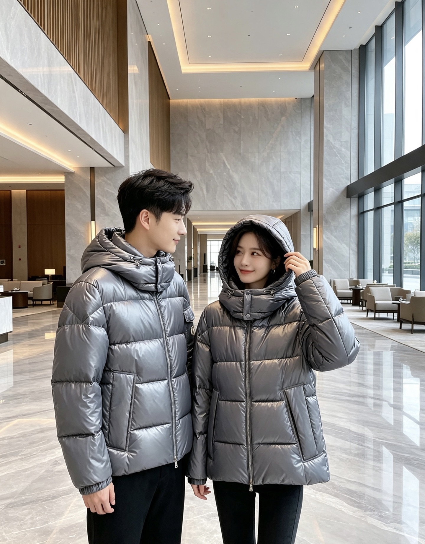 Moncler 蒙口2026秋冬新品发布,蒙口最新款亮光羽绒出货,柜上同步,面料及辅料全部订制,帽子可脱卸,面料涂层有股 Moncler 蒙口2026秋冬新品发布,蒙口最新款亮光羽绒出货,柜上同步,面料及辅料全部订制,帽子可脱卸,面料涂层有股