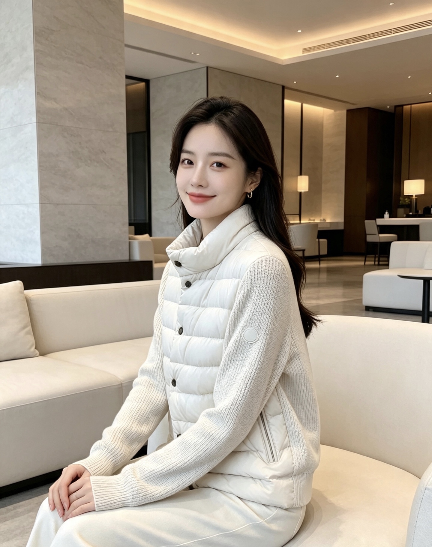 Moncler 蒙口 2026年秋冬新款羽绒服，针织拼接羽绒服采用新国标95白鸭绒，秋冬新品内搭神器！在国内羽绒黑色都是