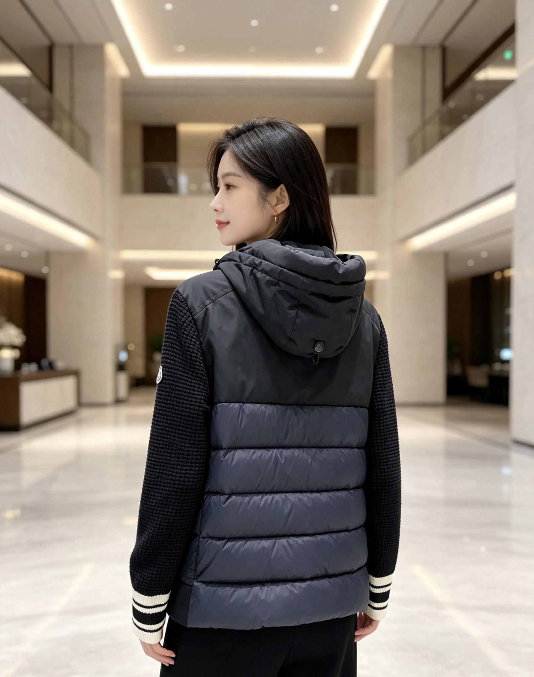 Moncler 蒙口 2026年秋冬新款羽绒服,针织连帽拼接羽绒服采用新国标95白鸭绒,秋冬新品内搭神器!在国内羽绒黑色 Moncler 蒙口 2026年秋冬新款羽绒服,针织连帽拼接羽绒服采用新国标95白鸭绒,秋冬新品内搭神器!在国内羽绒黑色