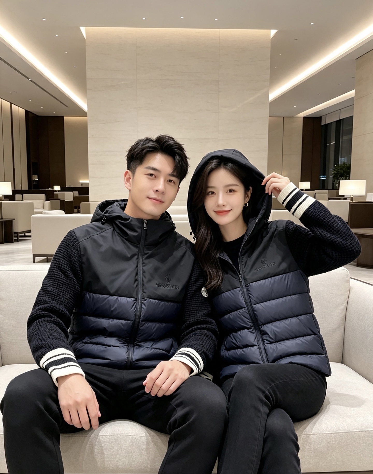 Moncler 蒙口 2026年秋冬新款羽绒服,针织连帽拼接羽绒服采用新国标95白鸭绒,秋冬新品内搭神器!在国内羽绒黑色 Moncler 蒙口 2026年秋冬新款羽绒服,针织连帽拼接羽绒服采用新国标95白鸭绒,秋冬新品内搭神器!在国内羽绒黑色