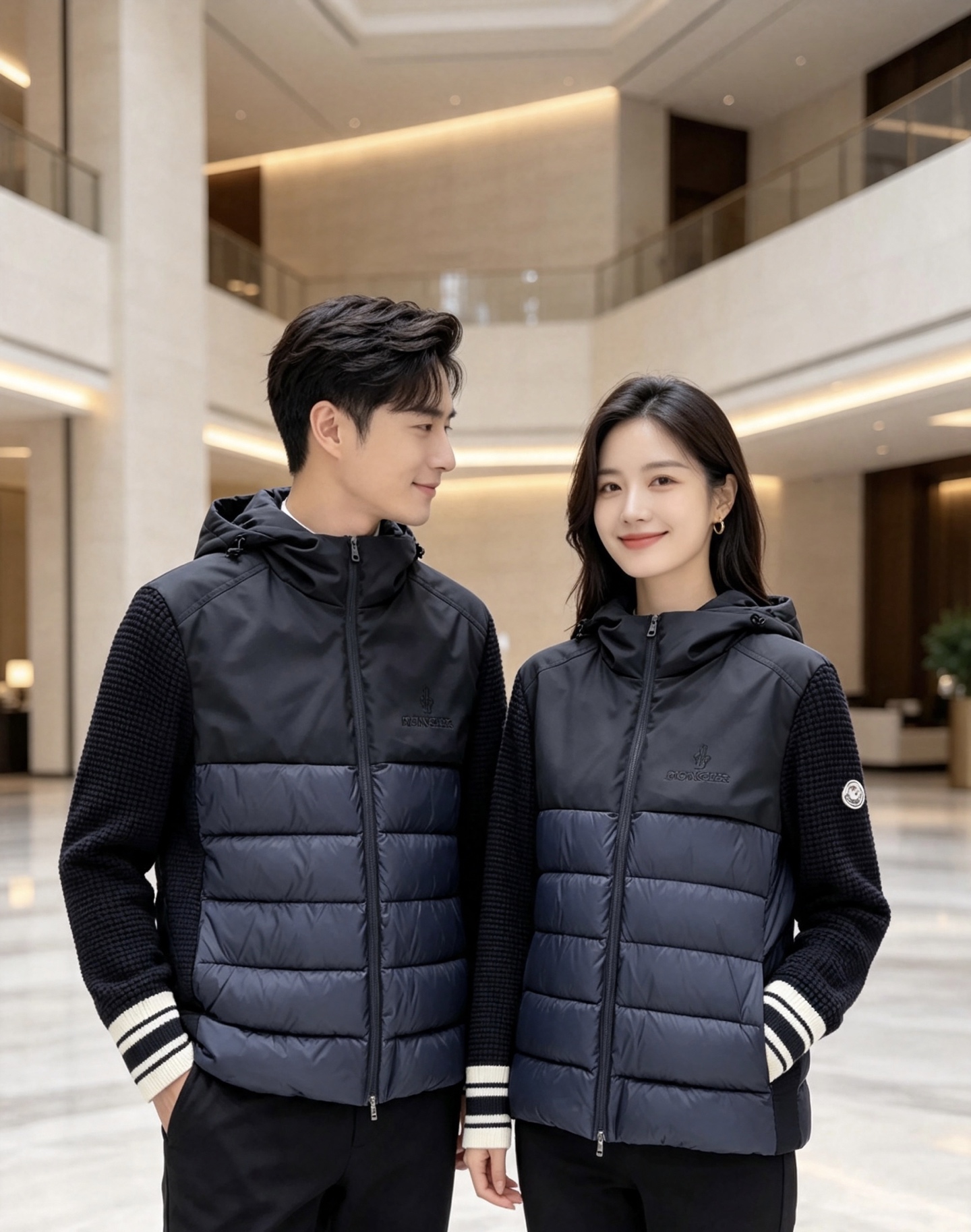 Moncler 蒙口 2026年秋冬新款羽绒服,针织连帽拼接羽绒服采用新国标95白鸭绒,秋冬新品内搭神器!在国内羽绒黑色 Moncler 蒙口 2026年秋冬新款羽绒服,针织连帽拼接羽绒服采用新国标95白鸭绒,秋冬新品内搭神器!在国内羽绒黑色