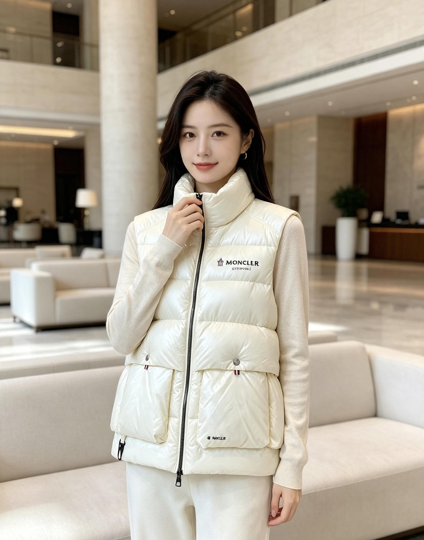 Moncler 蒙口🆕🆕🆕 26年冬季新款羽绒马甲 立领羽绒马甲，原版订制五金配件，采用顶级90白鸭绒超柔软，上身效果超