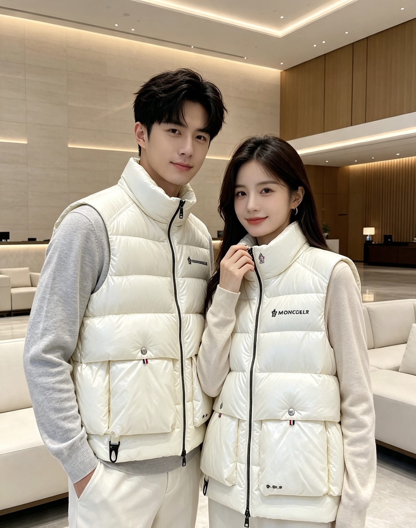 Moncler 蒙口🆕🆕🆕 26年冬季新款羽绒马甲 立领羽绒马甲，原版订制五金配件，采用顶级90白鸭绒超柔软，上身效果超