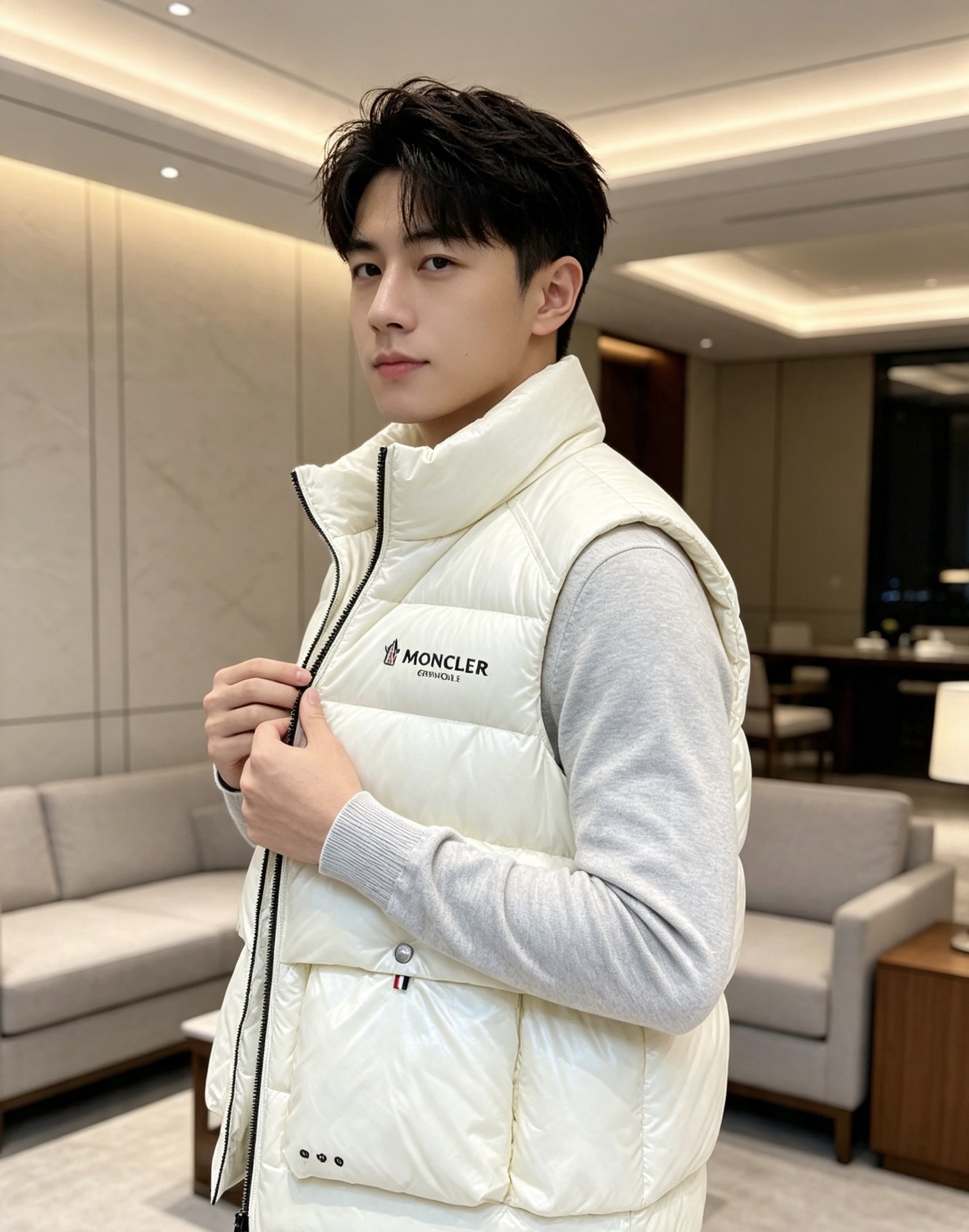 Moncler 蒙口🆕🆕🆕 26年冬季新款羽绒马甲 立领羽绒马甲，原版订制五金配件，采用顶级90白鸭绒超柔软，上身效果超