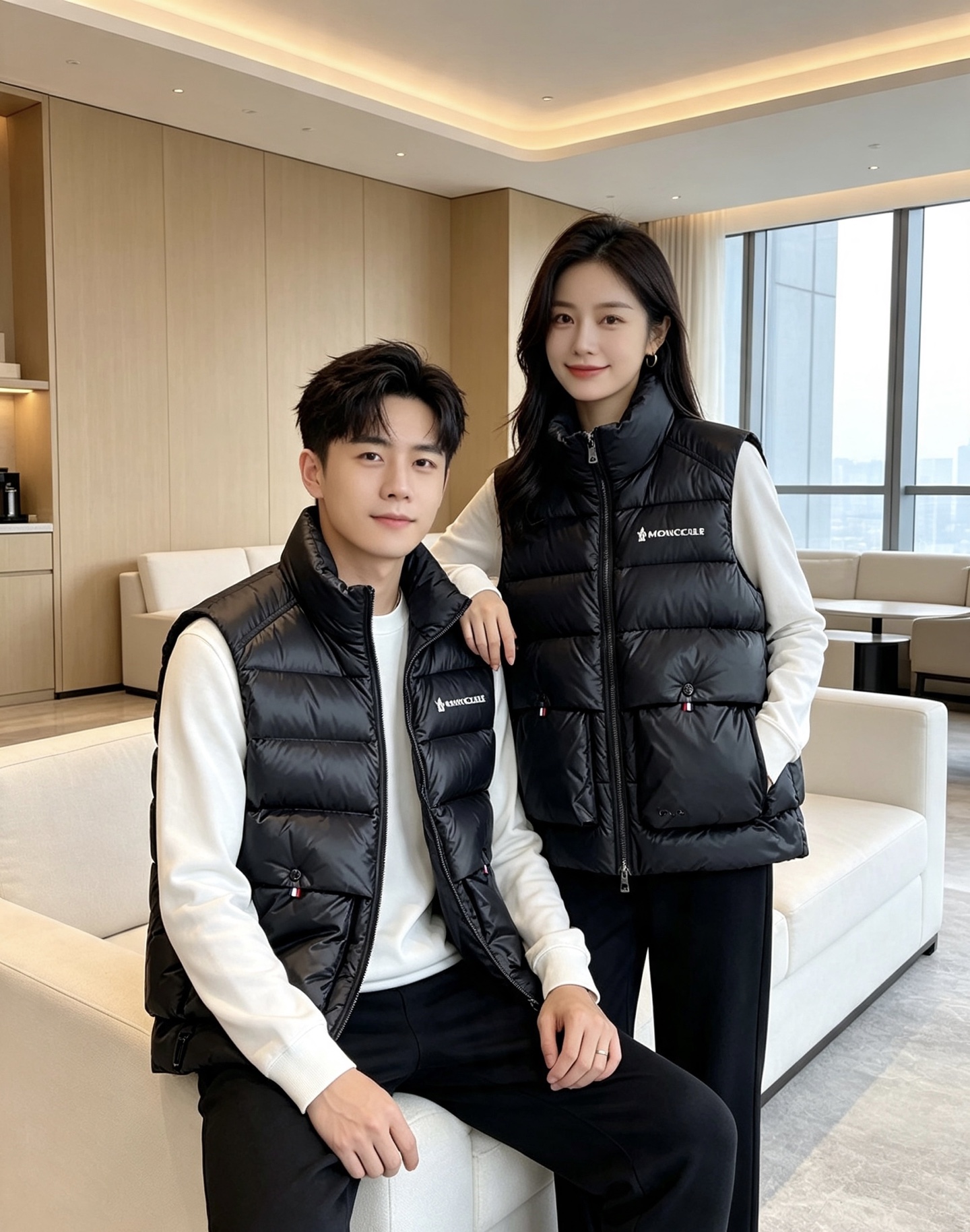 Moncler 蒙口🆕🆕🆕 26年冬季新款羽绒马甲 立领羽绒马甲，原版订制五金配件，采用顶级90白鸭绒超柔软，上身效果超