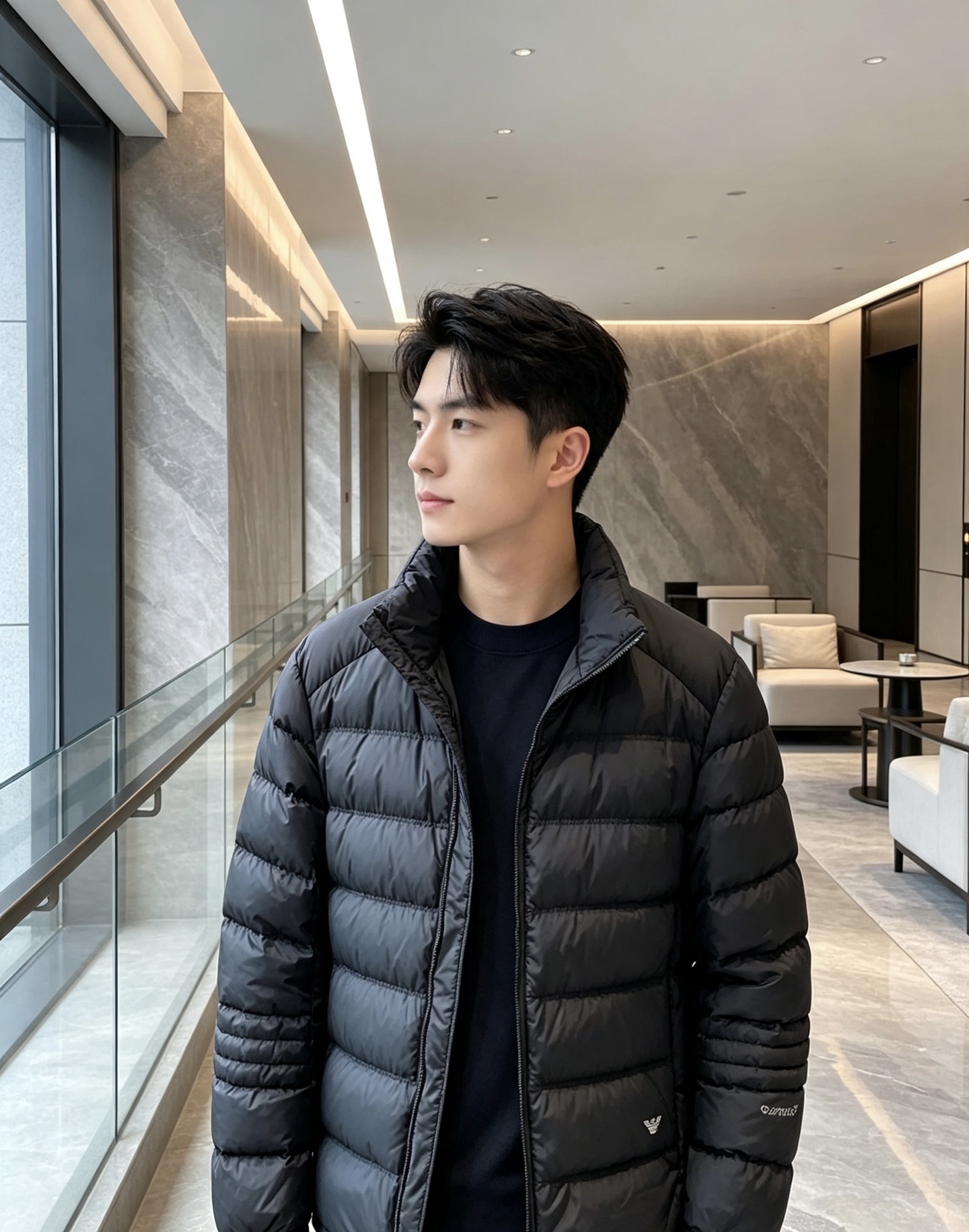Armani 阿玛尼 2026秋冬专柜同步新品发布，最新款立领羽绒服出货，全部原版购入，无论面料和辅料，真正做到了1:1