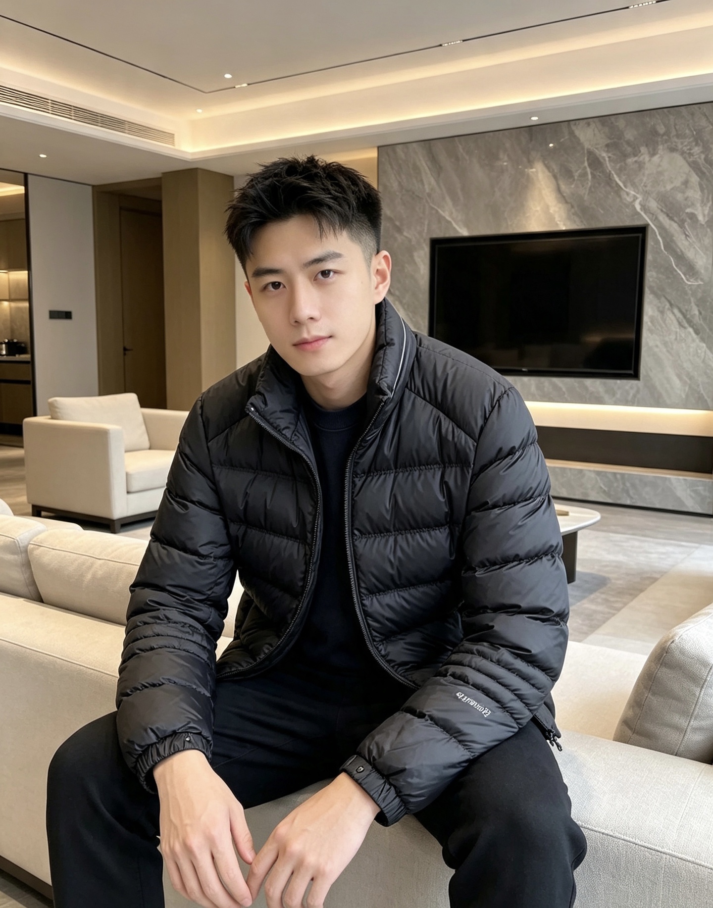 Armani 阿玛尼 2026秋冬专柜同步新品发布，最新款立领羽绒服出货，全部原版购入，无论面料和辅料，真正做到了1:1