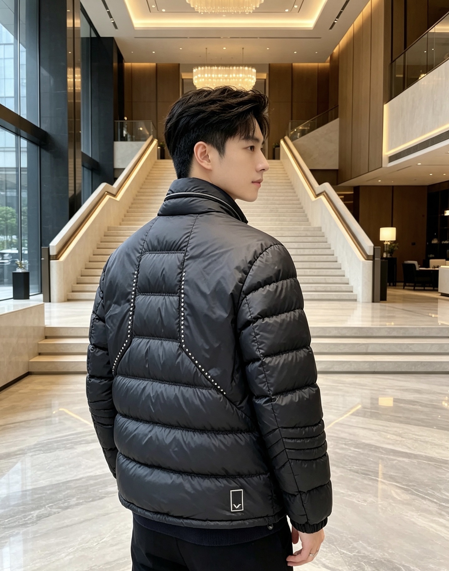 Armani 阿玛尼 2026秋冬专柜同步新品发布，最新款立领羽绒服出货，全部原版购入，无论面料和辅料，真正做到了1:1