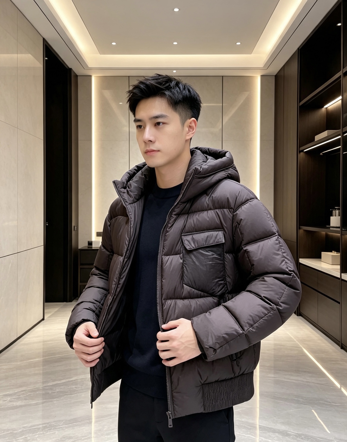 Dior 迪奥 🆕🆕🆕26年冬季最新羽绒服 立体剪裁廓形版型上身显瘦帅气!胸前小logo设计、时尚感极强。保暖拒绝臃肿! Dior 迪奥 🆕🆕🆕26年冬季最新羽绒服 立体剪裁廓形版型上身显瘦帅气!胸前小logo设计、时尚感极强。保暖拒绝臃肿!