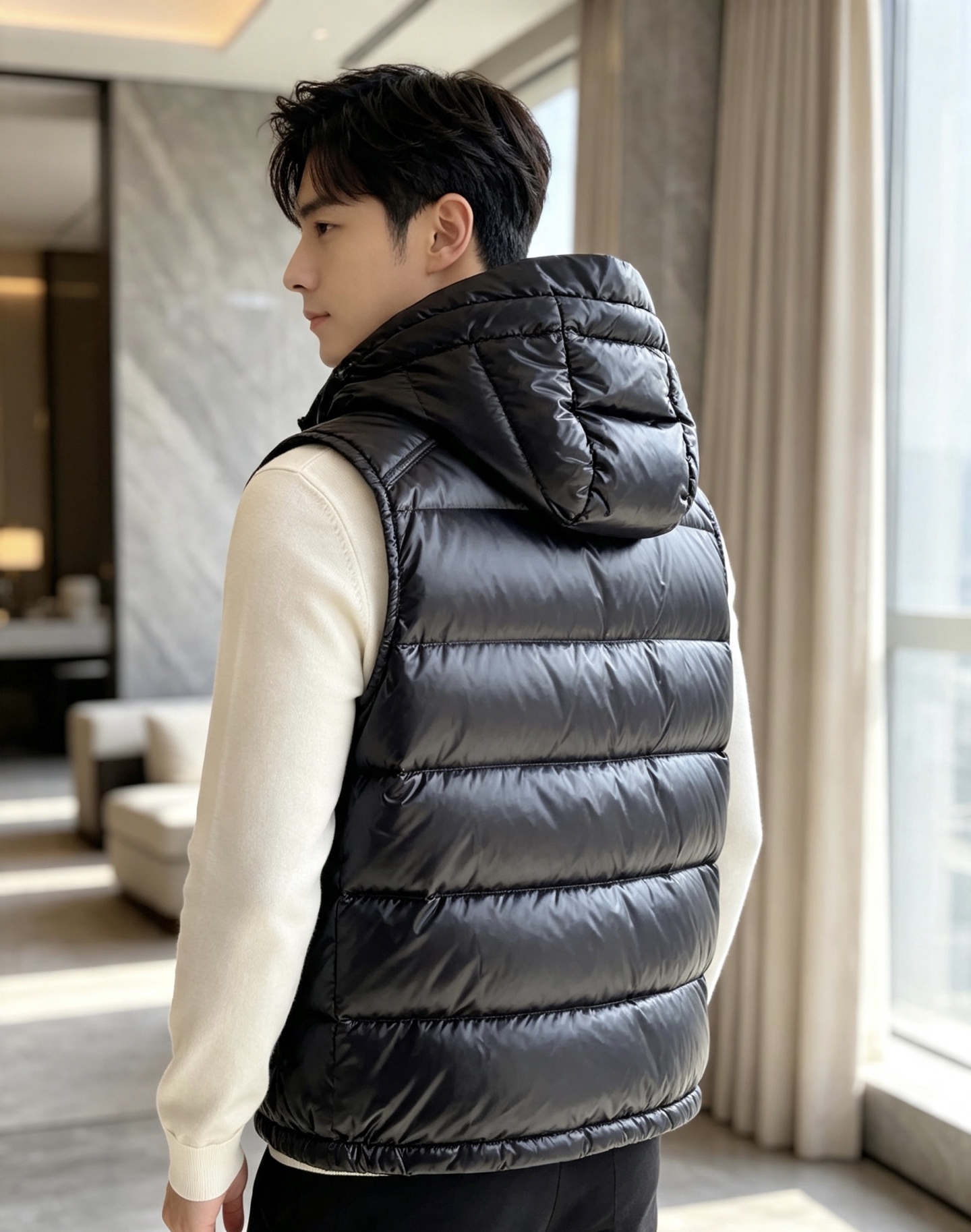 特级羽绒⬆️Moncler Bormes(贸易公司渠道订单)男士连帽羽绒马甲.连帽可脱卸.可变立领马甲.不讲面料/不讲五 特级羽绒⬆️Moncler Bormes(贸易公司渠道订单)男士连帽羽绒马甲.连帽可脱卸.可变立领马甲.不讲面料/不讲五
