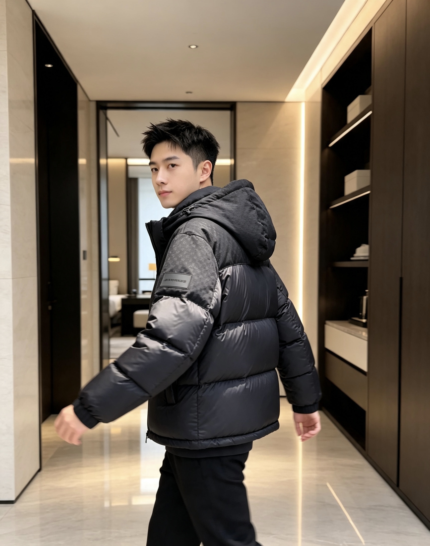 LV 2026秋冬爆款拼色老花羽绒服三色齐发 重磅分仓锁绒工艺,上身蓬松轻盈,完全不显臃肿 肩部暗纹老花拼接设计,低调有 LV 2026秋冬爆款拼色老花羽绒服三色齐发 重磅分仓锁绒工艺,上身蓬松轻盈,完全不显臃肿 肩部暗纹老花拼接设计,低调有