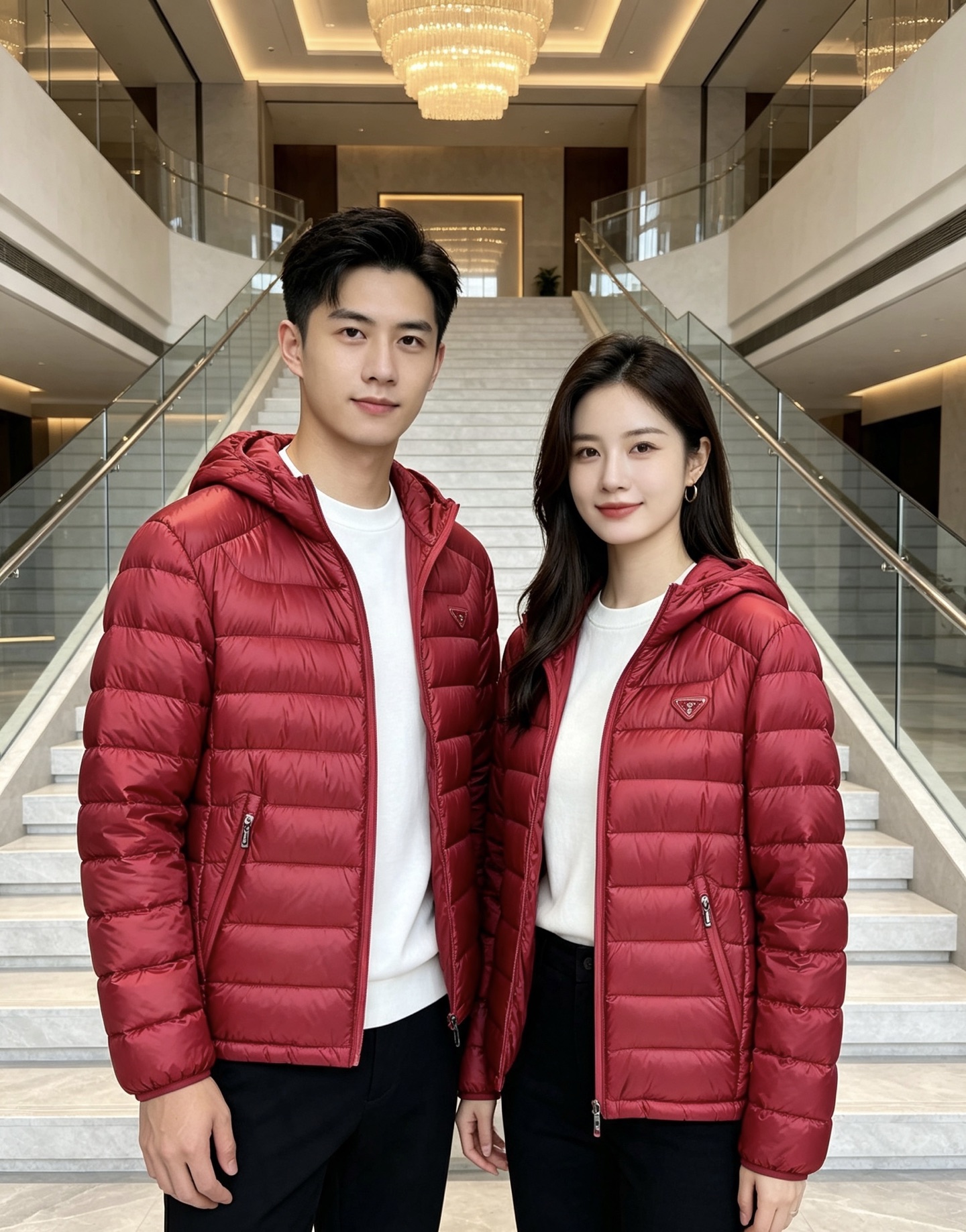 Prada 普拉达 2026秋冬新款三角标连帽轻薄羽绒,米白/酒红/藏蓝/黑四色男女同款。 横条分仓充绒,不跑绒不臃肿; Prada 普拉达 2026秋冬新款三角标连帽轻薄羽绒,米白/酒红/藏蓝/黑四色男女同款。 横条分仓充绒,不跑绒不臃肿;