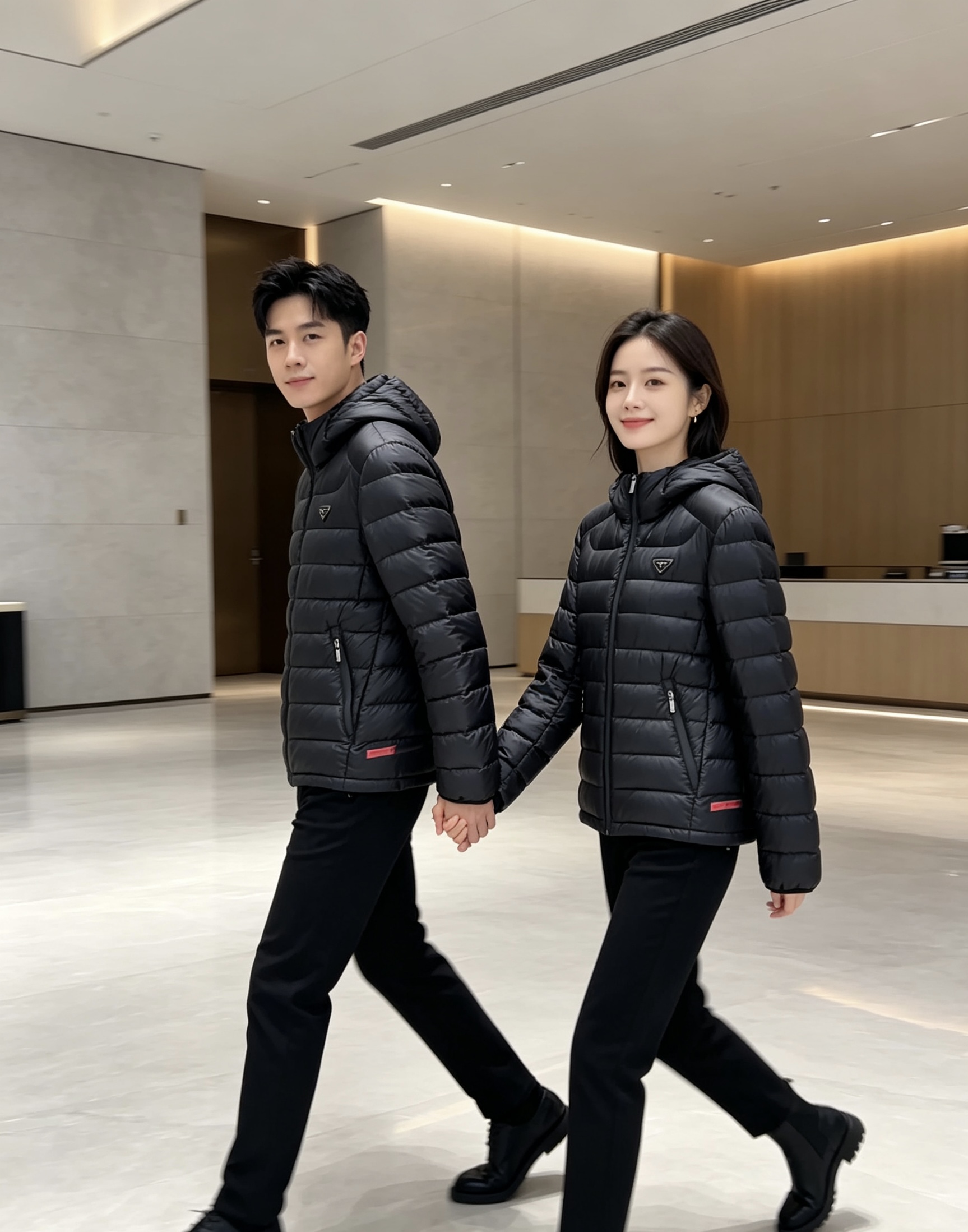 Prada 普拉达 2026秋冬新款三角标连帽轻薄羽绒,米白/酒红/藏蓝/黑四色男女同款。 横条分仓充绒,不跑绒不臃肿; Prada 普拉达 2026秋冬新款三角标连帽轻薄羽绒,米白/酒红/藏蓝/黑四色男女同款。 横条分仓充绒,不跑绒不臃肿;