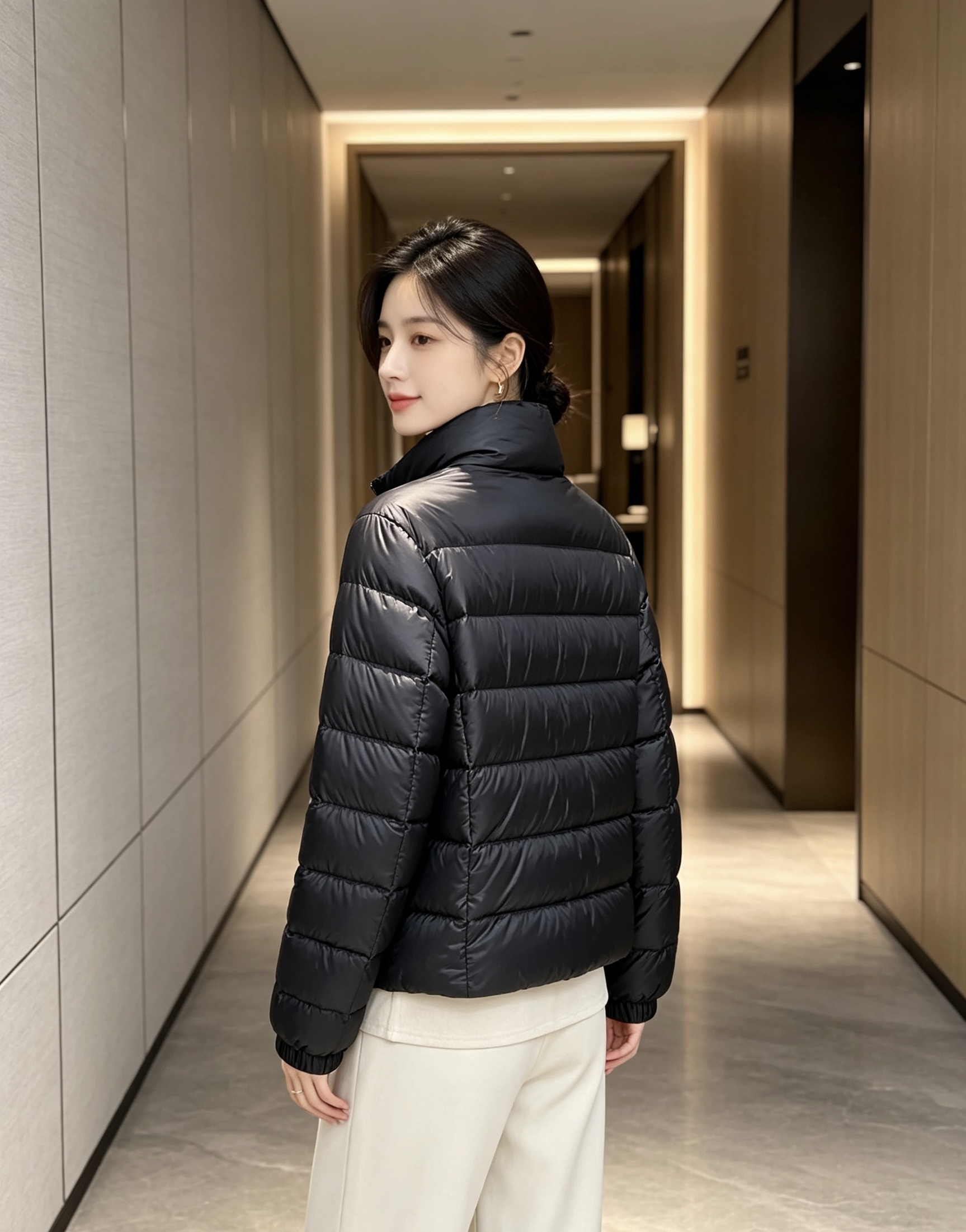 Moncler 蒙口 2026秋冬新款|男士立领轻薄羽绒服上新 蒙口经典横条轻羽绒,藏青/黑双色齐发 极简立领防风设计, Moncler 蒙口 2026秋冬新款|男士立领轻薄羽绒服上新 蒙口经典横条轻羽绒,藏青/黑双色齐发 极简立领防风设计,