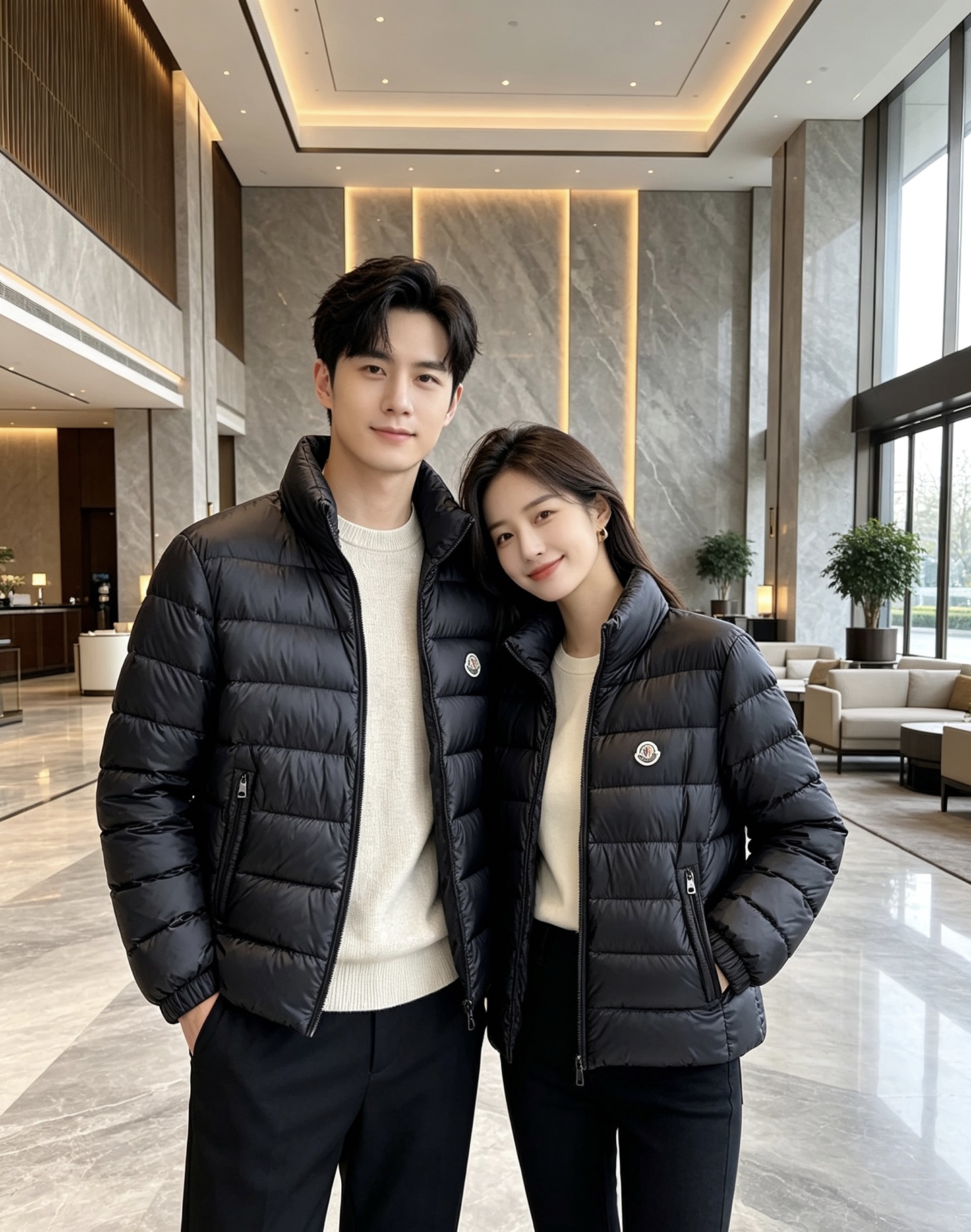 Moncler 蒙口 2026秋冬新款|男士立领轻薄羽绒服上新 蒙口经典横条轻羽绒,藏青/黑双色齐发 极简立领防风设计, Moncler 蒙口 2026秋冬新款|男士立领轻薄羽绒服上新 蒙口经典横条轻羽绒,藏青/黑双色齐发 极简立领防风设计,