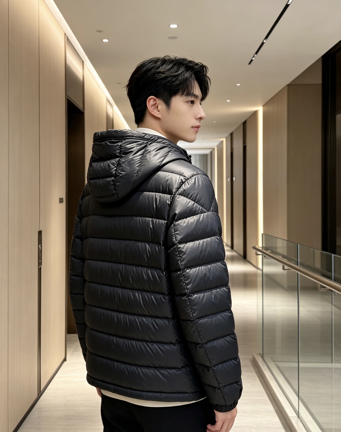 Moncler 蒙口 2026秋冬新款|连帽轻薄横条羽绒上新 米白/藏青双色 男女都能驾驭 可调节抽绳连帽,大风天护住头 Moncler 蒙口 2026秋冬新款|连帽轻薄横条羽绒上新 米白/藏青双色 男女都能驾驭 可调节抽绳连帽,大风天护住头
