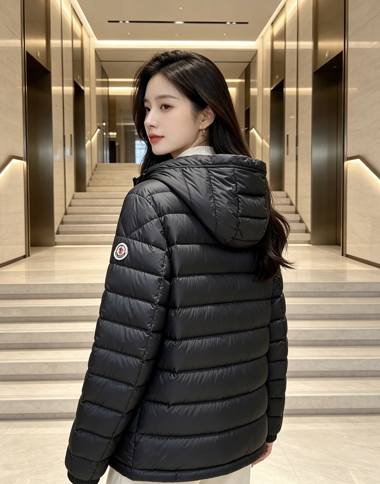 Moncler 蒙口 2026秋冬新款|连帽轻薄横条羽绒上新 米白/藏青双色 男女都能驾驭 可调节抽绳连帽,大风天护住头 Moncler 蒙口 2026秋冬新款|连帽轻薄横条羽绒上新 米白/藏青双色 男女都能驾驭 可调节抽绳连帽,大风天护住头