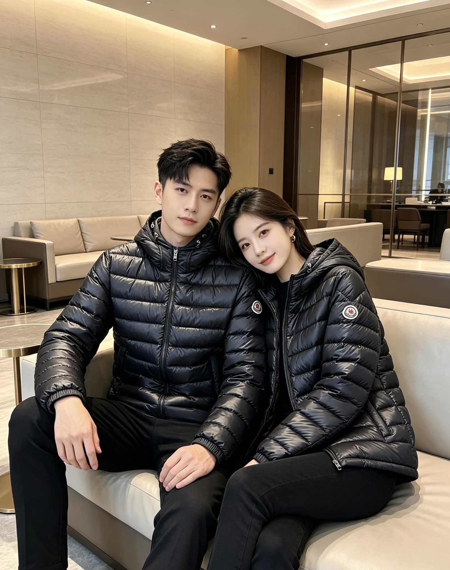 Moncler 蒙口 2026秋冬新款|连帽轻薄横条羽绒上新 米白/藏青双色 男女都能驾驭 可调节抽绳连帽,大风天护住头 Moncler 蒙口 2026秋冬新款|连帽轻薄横条羽绒上新 米白/藏青双色 男女都能驾驭 可调节抽绳连帽,大风天护住头
