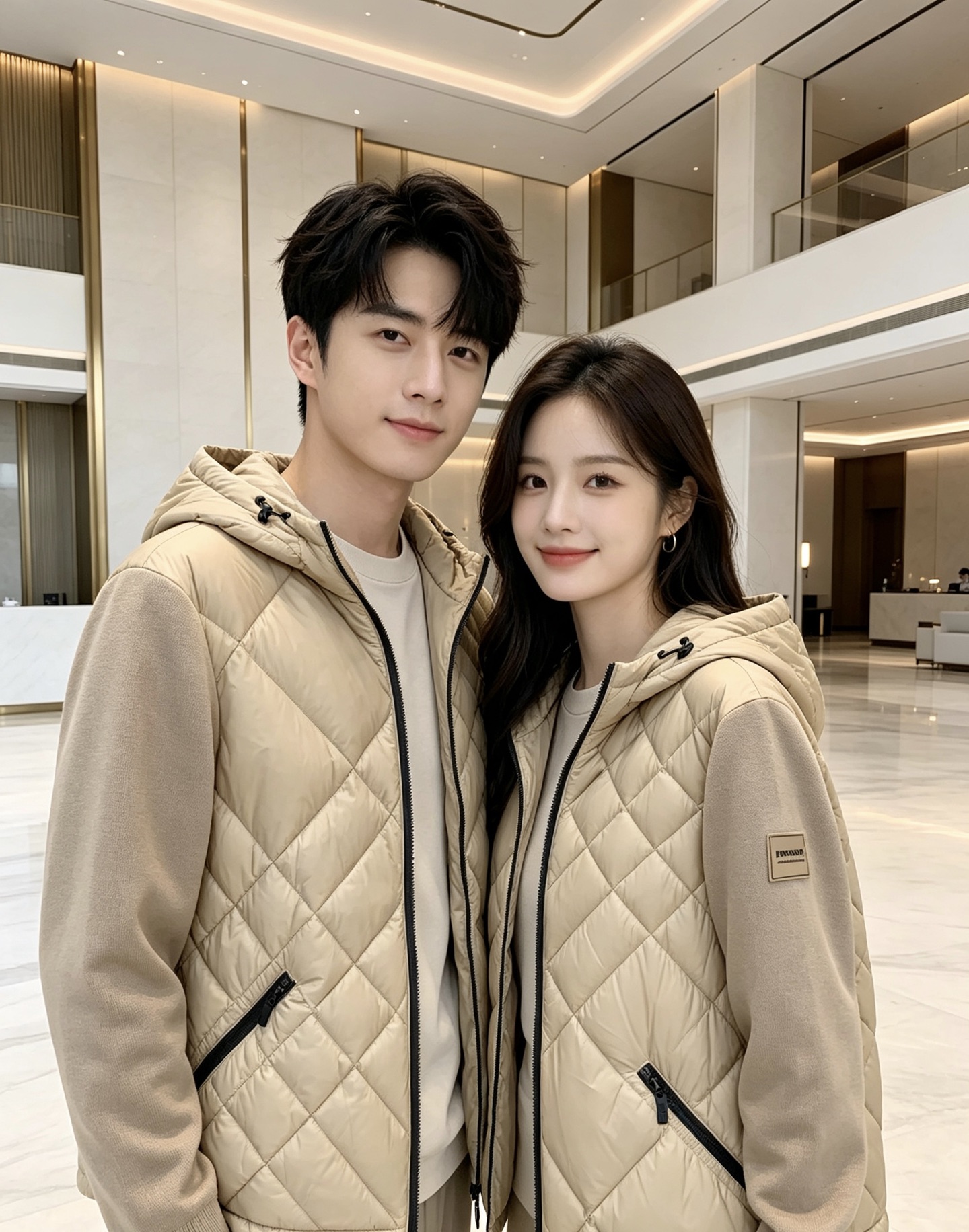 Burberry 巴宝莉 2026秋冬轻熟风菱格连帽羽绒服,菱形分格充绒,上身轻盈蓬松不压身;衣身羽绒面料搭配针织拼接衣 Burberry 巴宝莉 2026秋冬轻熟风菱格连帽羽绒服,菱形分格充绒,上身轻盈蓬松不压身;衣身羽绒面料搭配针织拼接衣
