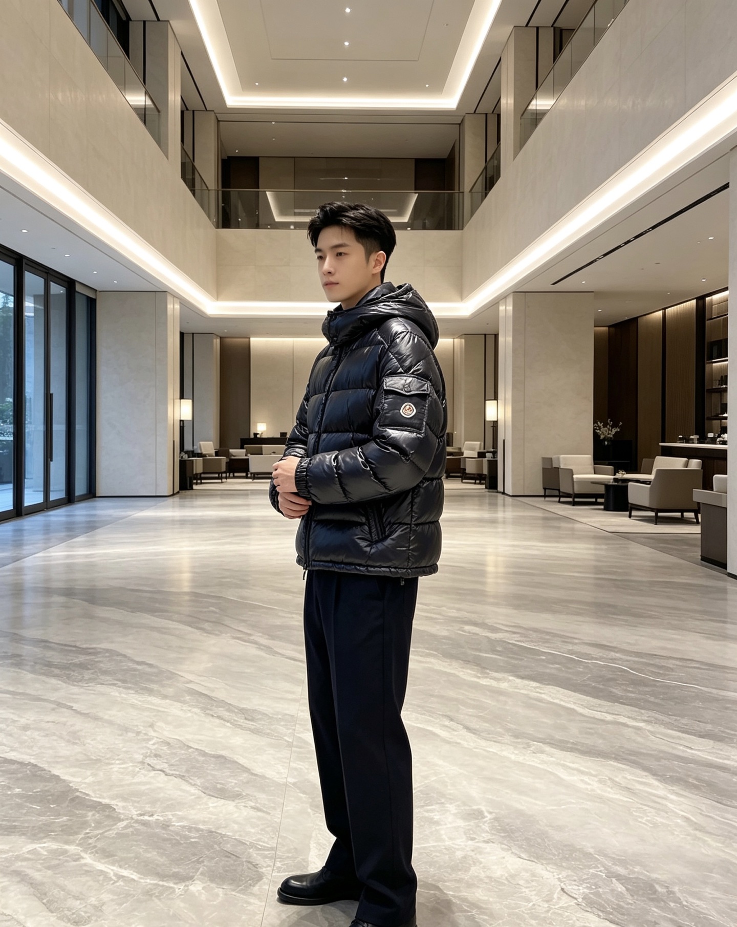 moncler 蒙口 2026秋冬新款连帽羽绒服 军绿、亮黑双色,风格区分清晰,受众全覆盖。 高密防风防水面料,表层顺滑 moncler 蒙口 2026秋冬新款连帽羽绒服 军绿、亮黑双色,风格区分清晰,受众全覆盖。 高密防风防水面料,表层顺滑
