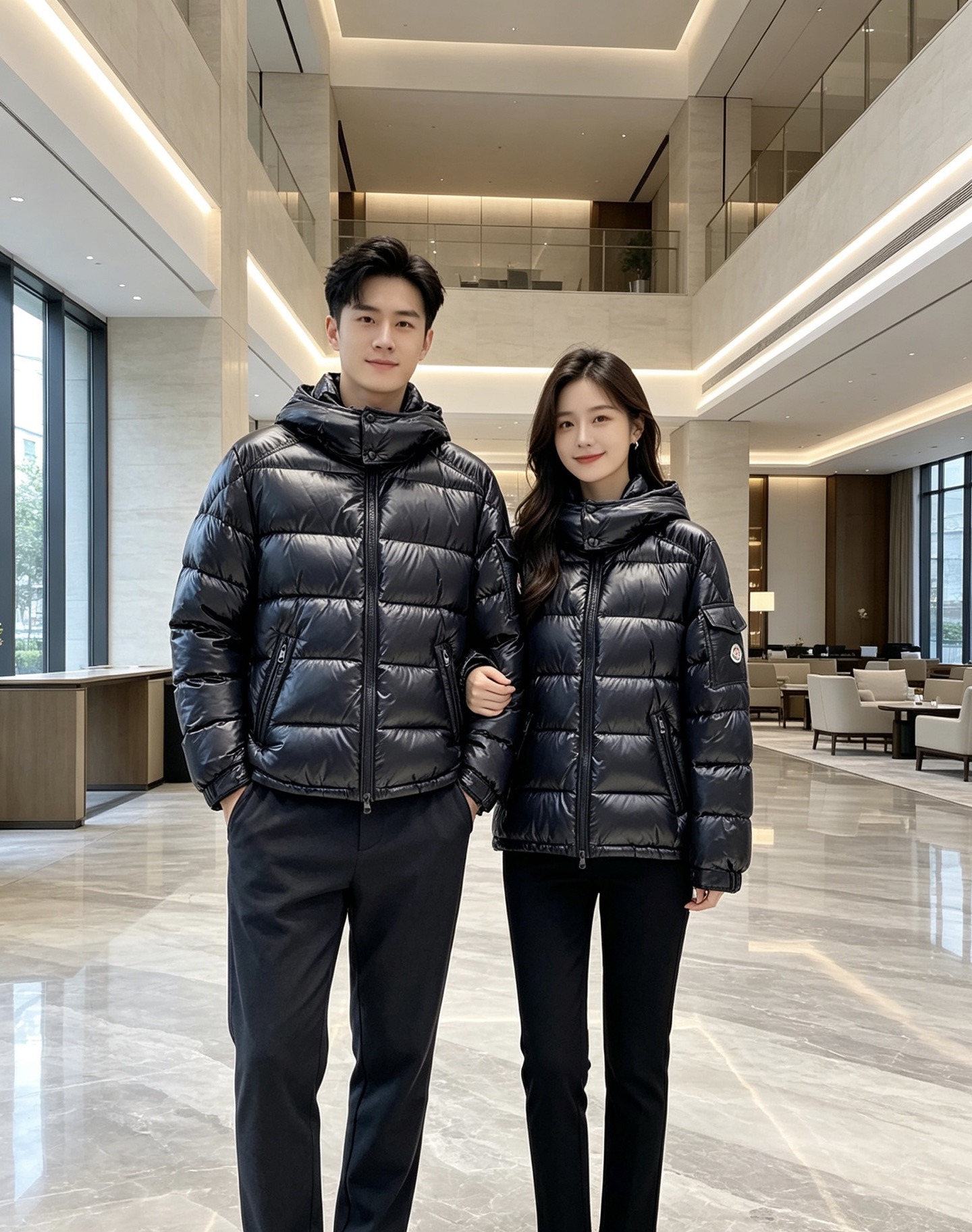 moncler 蒙口 2026秋冬新款连帽羽绒服 军绿、亮黑双色,风格区分清晰,受众全覆盖。 高密防风防水面料,表层顺滑 moncler 蒙口 2026秋冬新款连帽羽绒服 军绿、亮黑双色,风格区分清晰,受众全覆盖。 高密防风防水面料,表层顺滑